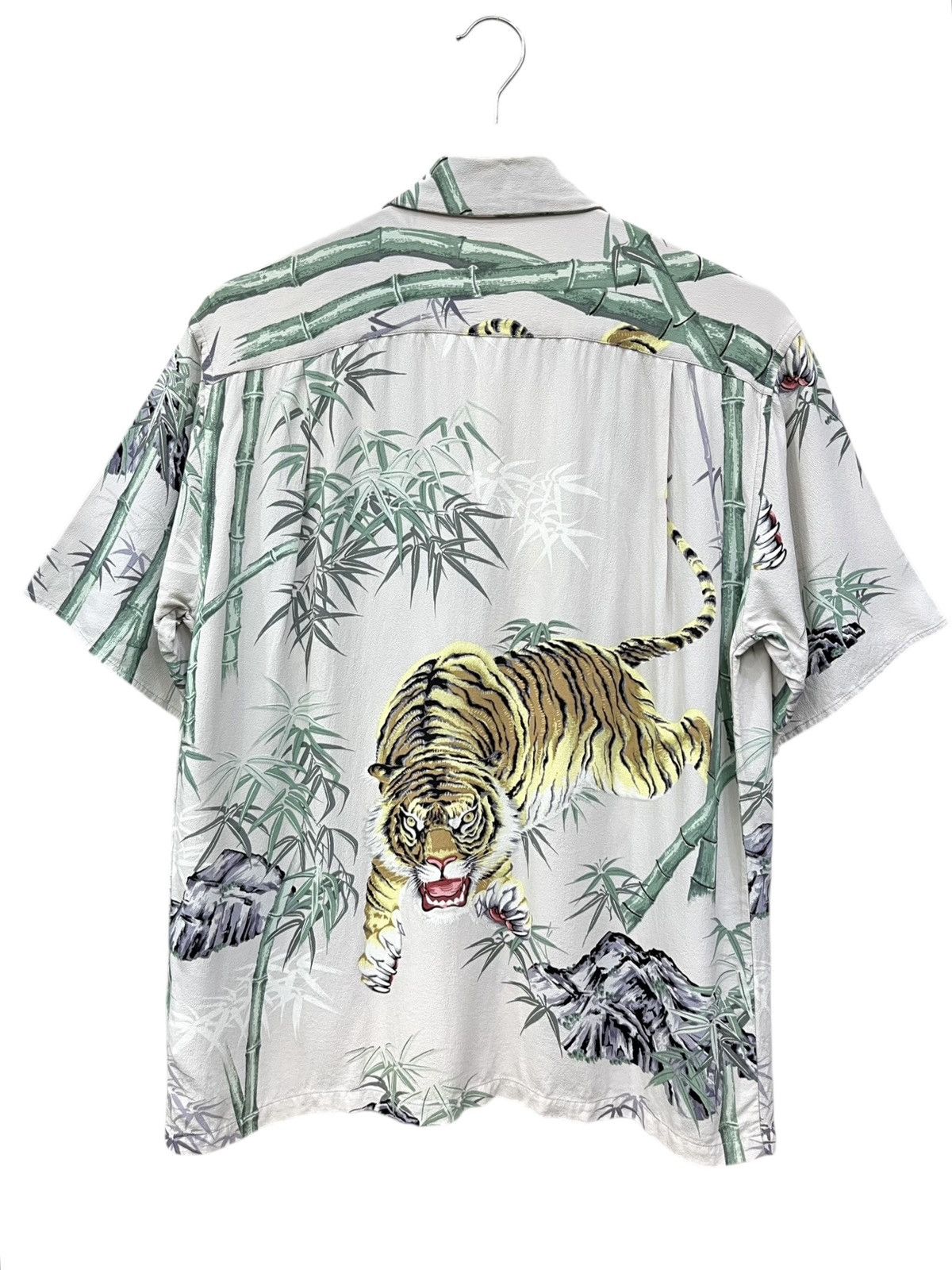 Sun Surf 🔥Vintage Sun Surf Toyo Enterprise Tiger Bamboo Rayon Aloha Size US S / EU 44-46 / 1 - 2 Thumbnail