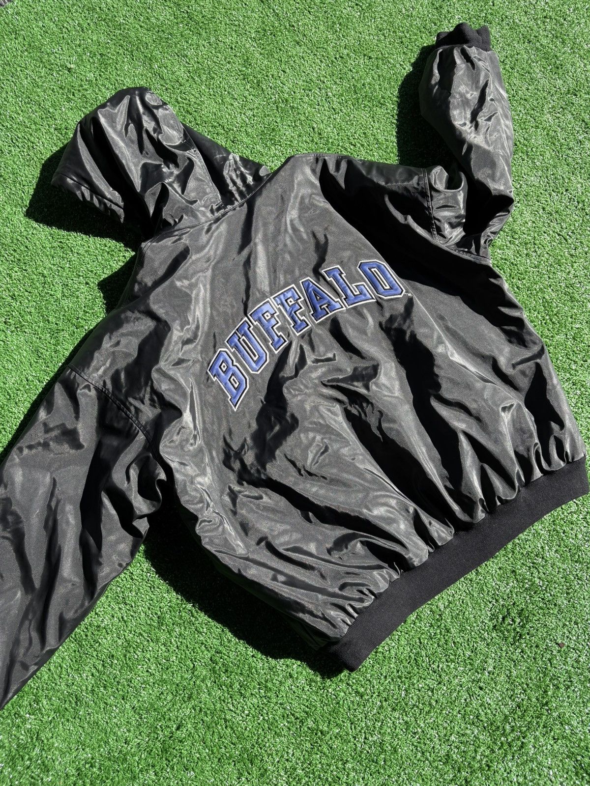 Steve And Barrys × Vintage Vintage University At Buffalo Jacket 90s Size US XXL / EU 58 / 5 - 2 Thumbnail