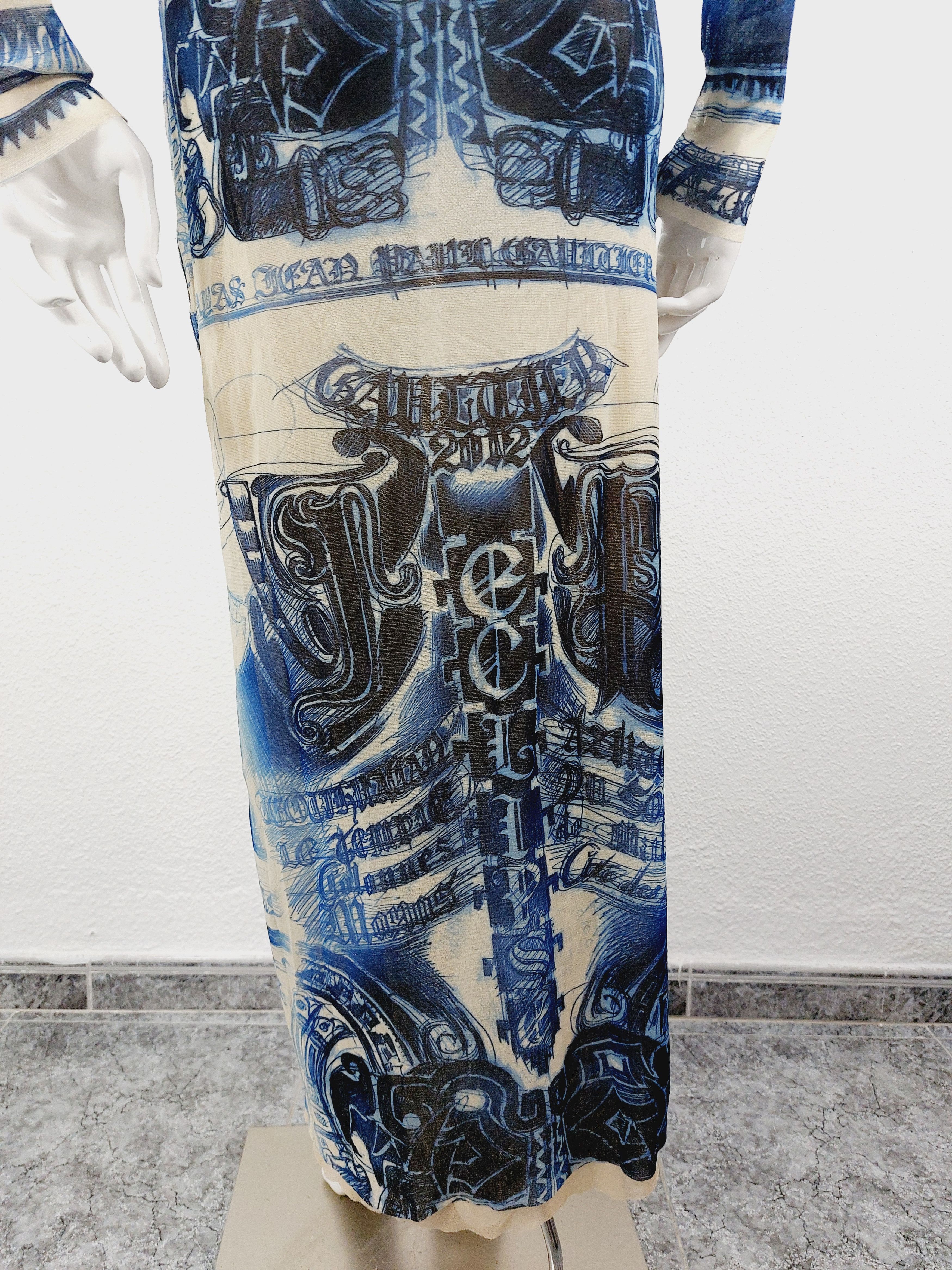 Jean Paul Gaultier Jean Paul Gaultier Maori 2012 Maya Eclipse Satan Dress Size M / US 6-8 / IT 42-44 - 18 Thumbnail