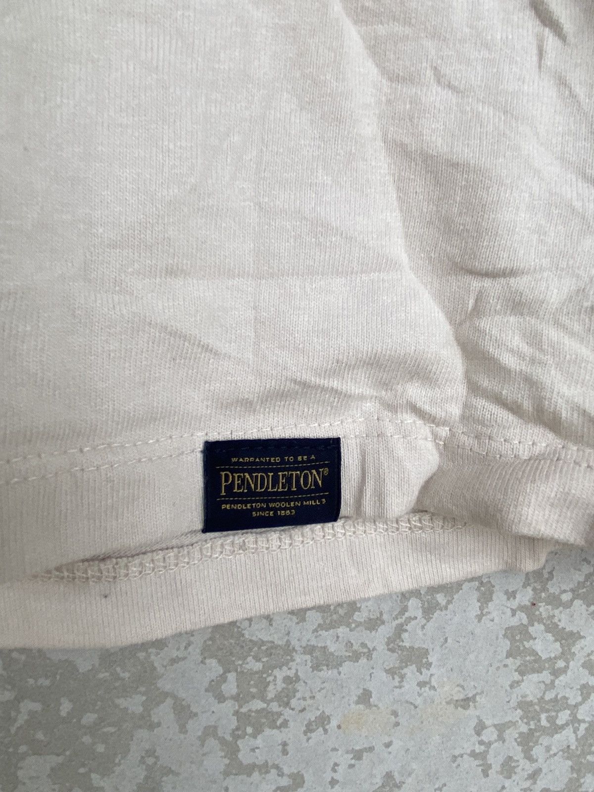Other Vintage Pindleton Big Printed Crewneck Sweatshirt White Size US XL / EU 56 / 4 - 5 Thumbnail