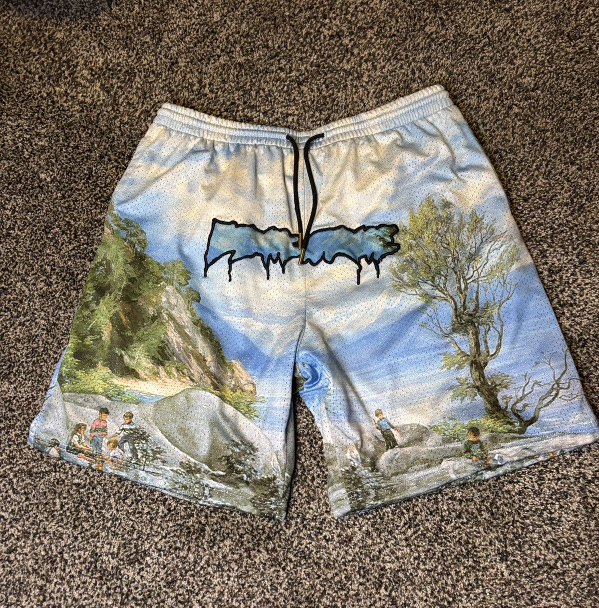 Fucking Awesome Fucking Awesome Landscape Mesh short Size US 38 / EU 54 - 1 Thumbnail