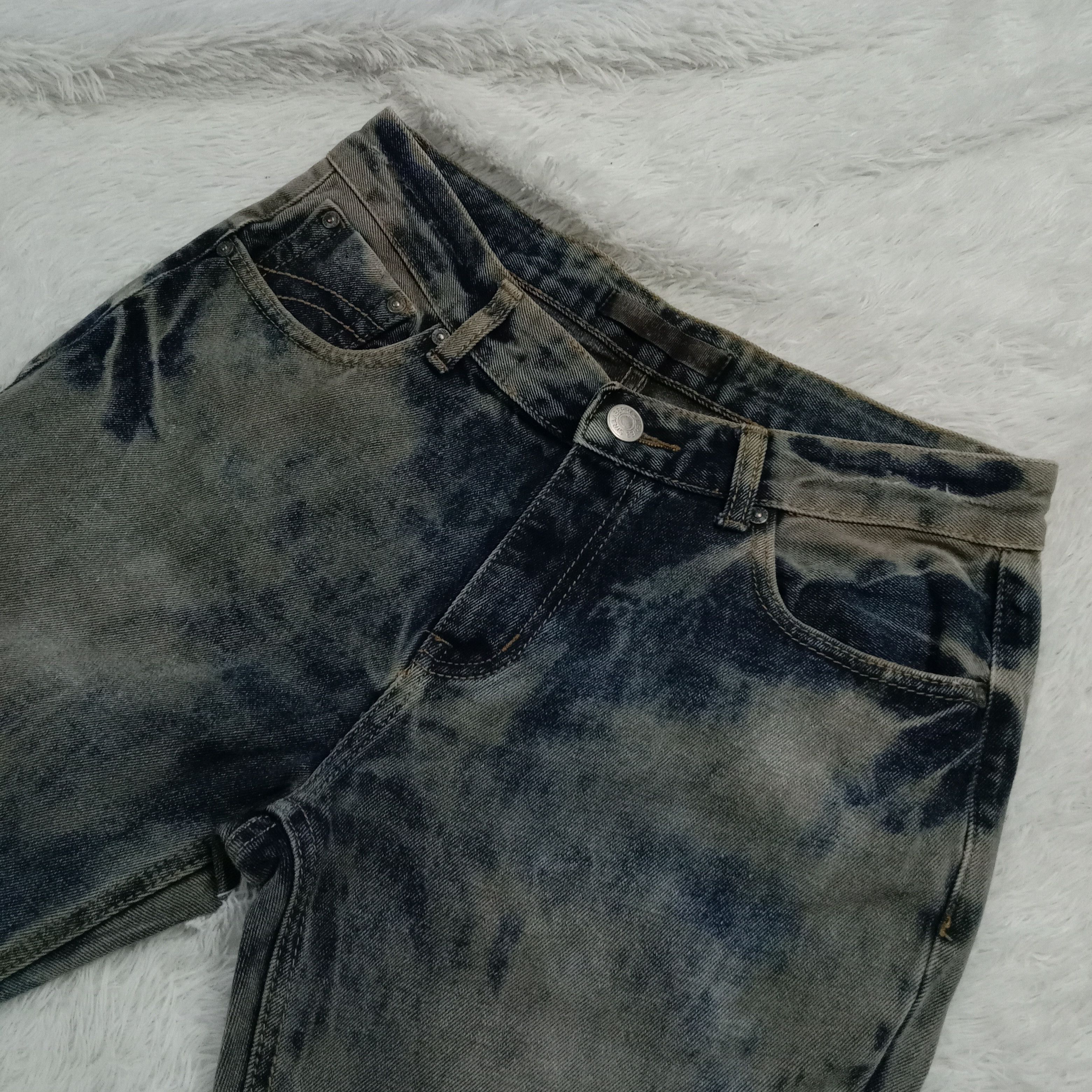 Tornado Mart 🇯🇵 Japanese Dirty Rusty Seditionaries Homeless Denim Size US 32 / EU 48 - 2 Thumbnail