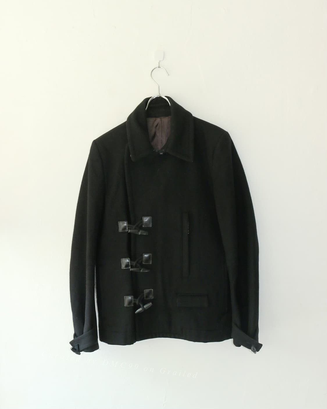 Vintage Vintage Wool Coat with Horn Buttons Size US M / EU 48-50 / 2 - 1 Thumbnail