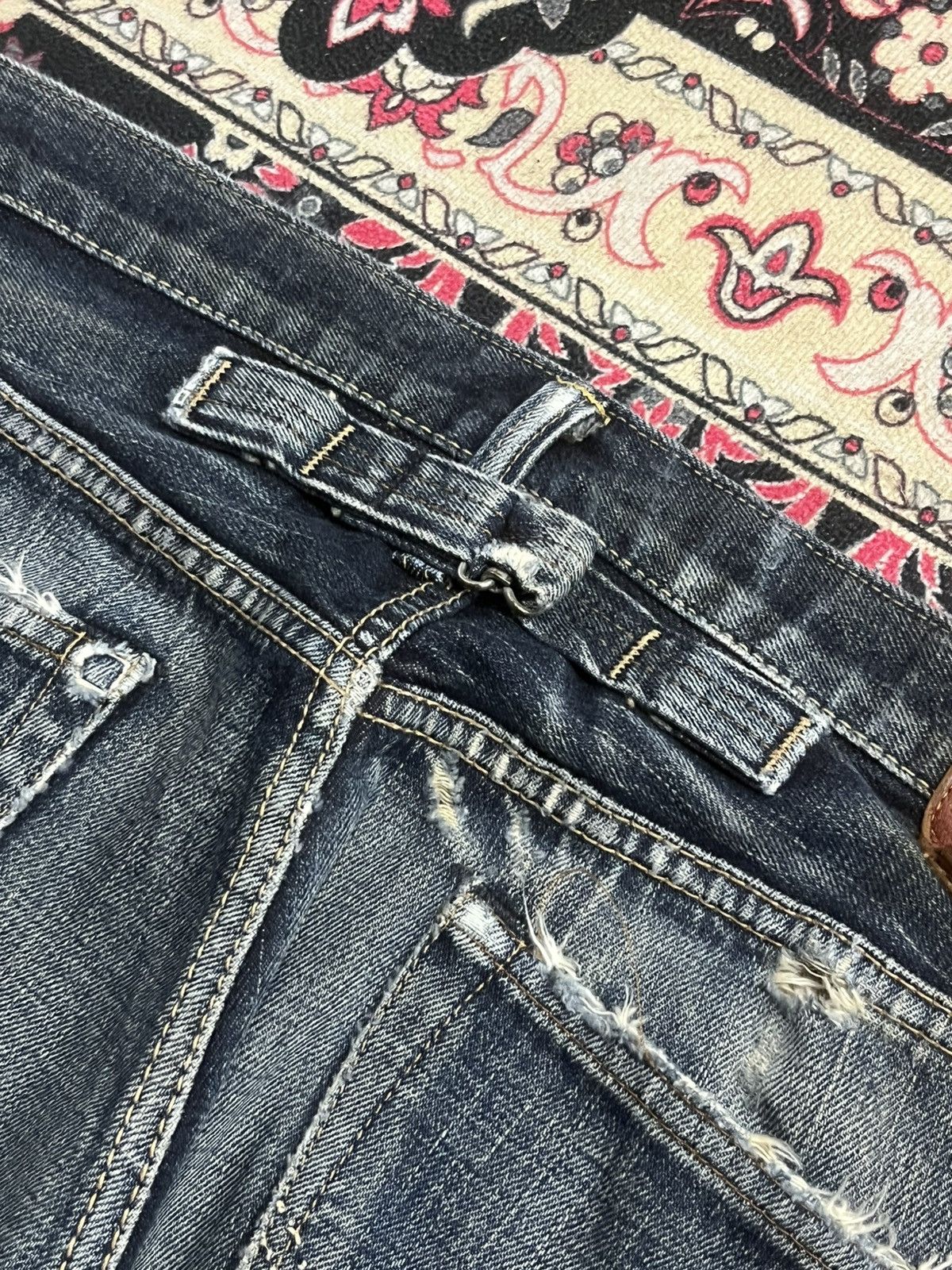 Edwin ⚡️Selvedge⚡️Vintage Edwin 505Z Buckle Back Blue Washed Jeans Size US 29 - 11 Thumbnail