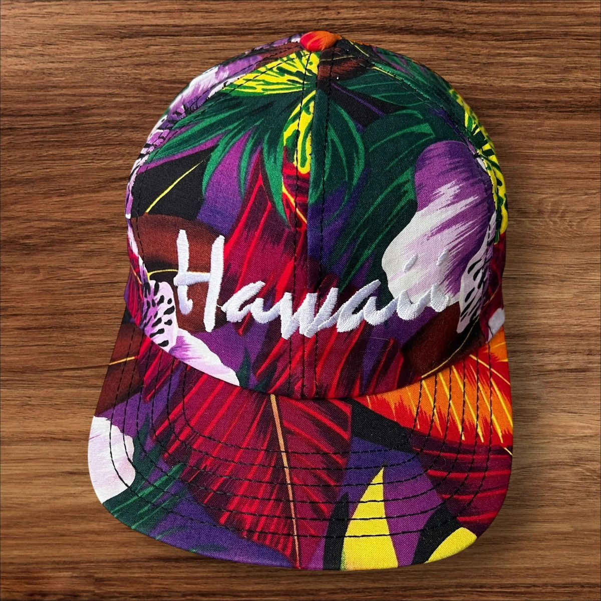 Japanese Brand Vintage Hawaii snapback cap Size ONE SIZE - 1 Thumbnail