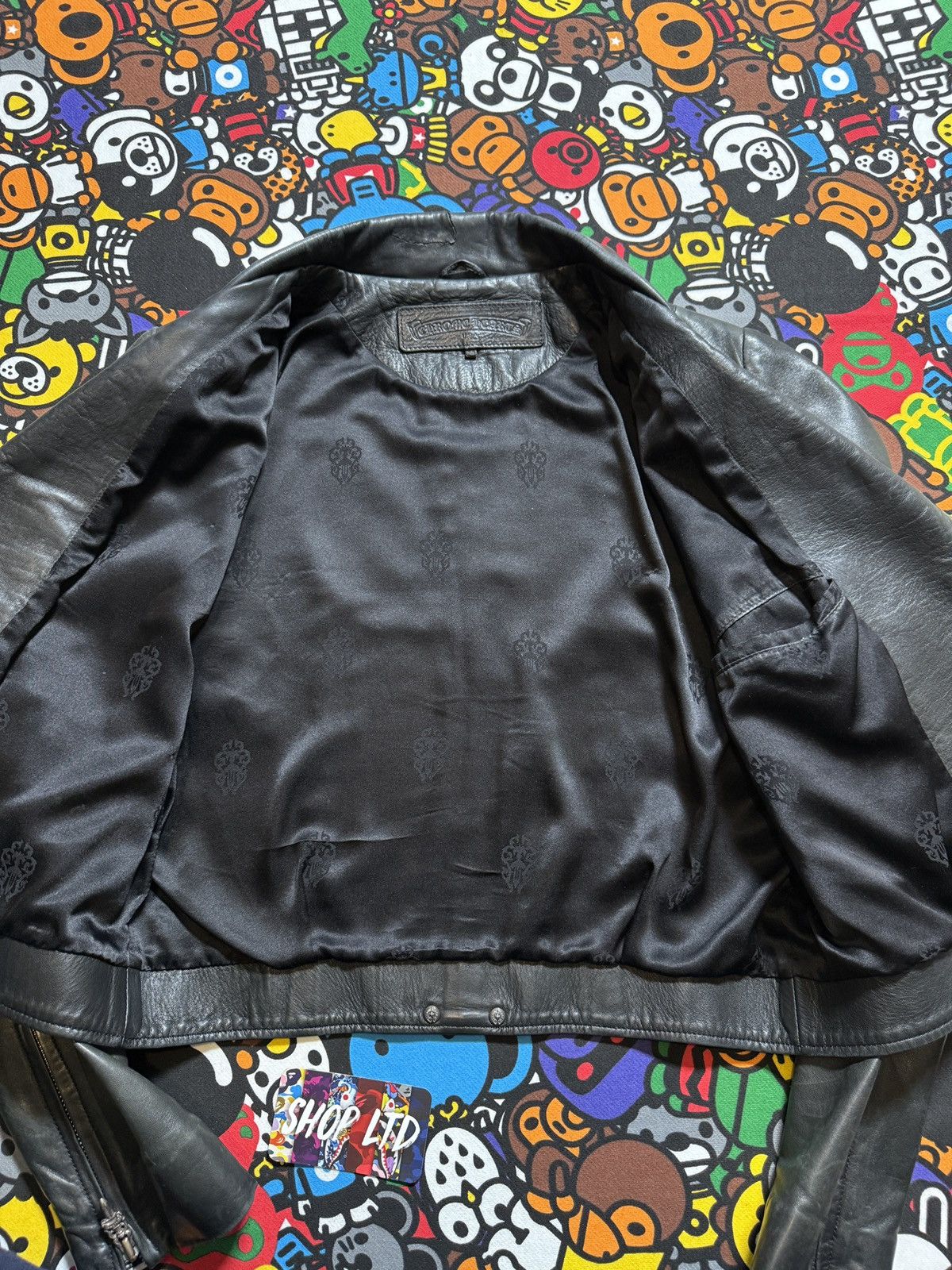 Chrome Hearts Chrome Hearts Vintage Leather Biker Jacket Size US M / EU 48-50 / 2 - 10 Thumbnail