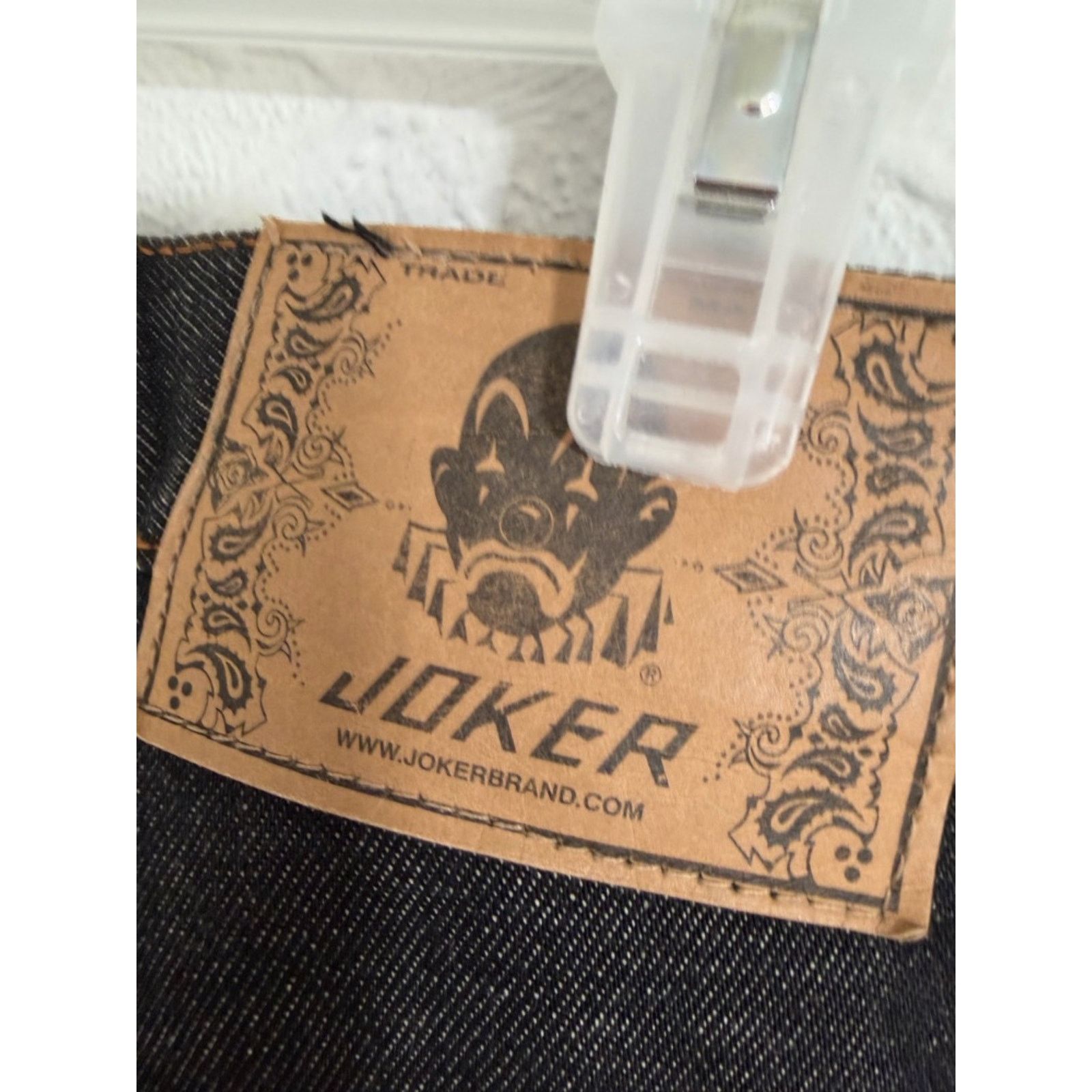 Other Vintage 90s Joker Jeans Wide Leg Jeans Jnco Style 36x31 Size US 36 / EU 52 - 4 Thumbnail