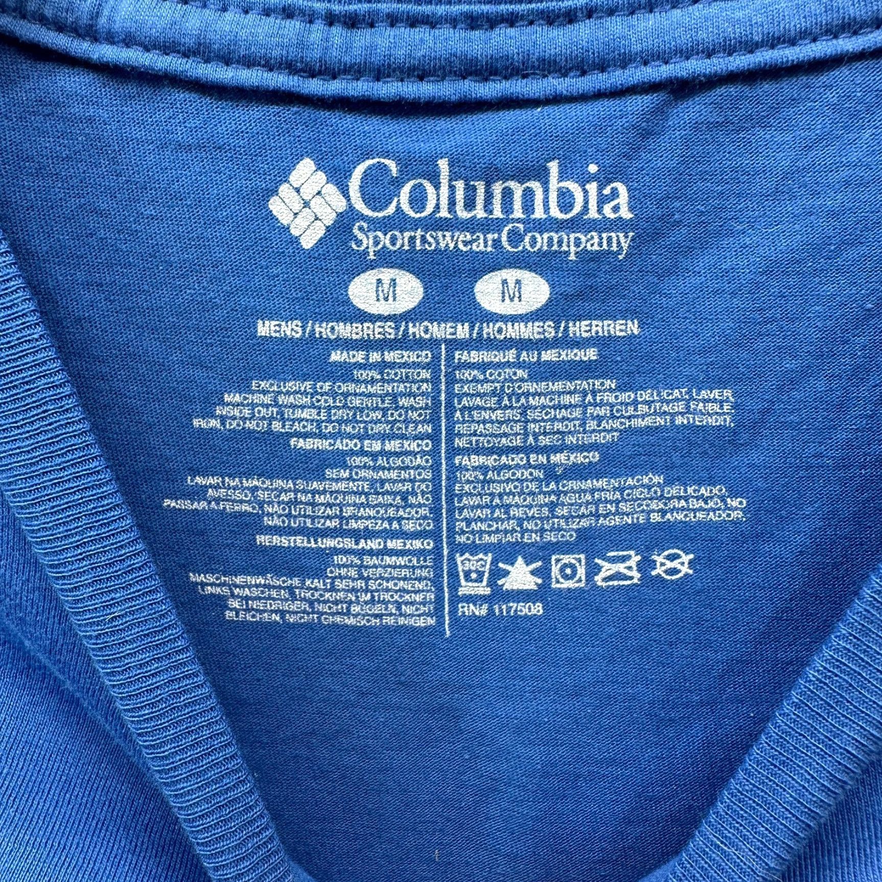 Vintage Columbia Shirt Adult Medium Blue PFG Outdoors Hiking Fishing Tee Casual Mens Shirt Size US M / EU 48-50 / 2 - 5 Thumbnail