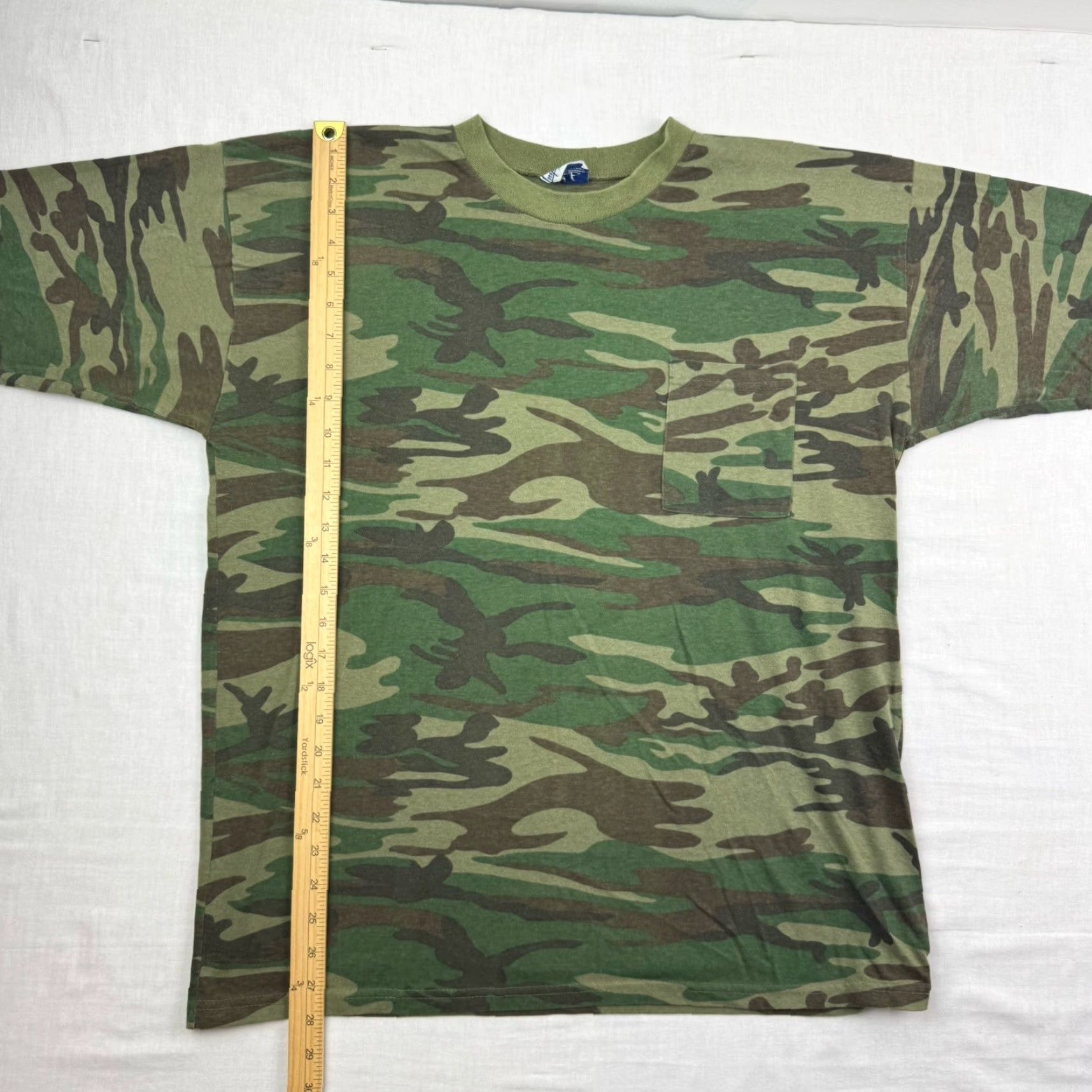 Imperial VINTAGE Imperial Camouflage T-Shirt Adult Large Shirt Men L Green 90s Hipster Military Outdoor USA Size US L / EU 52-54 / 3 - 4 Thumbnail