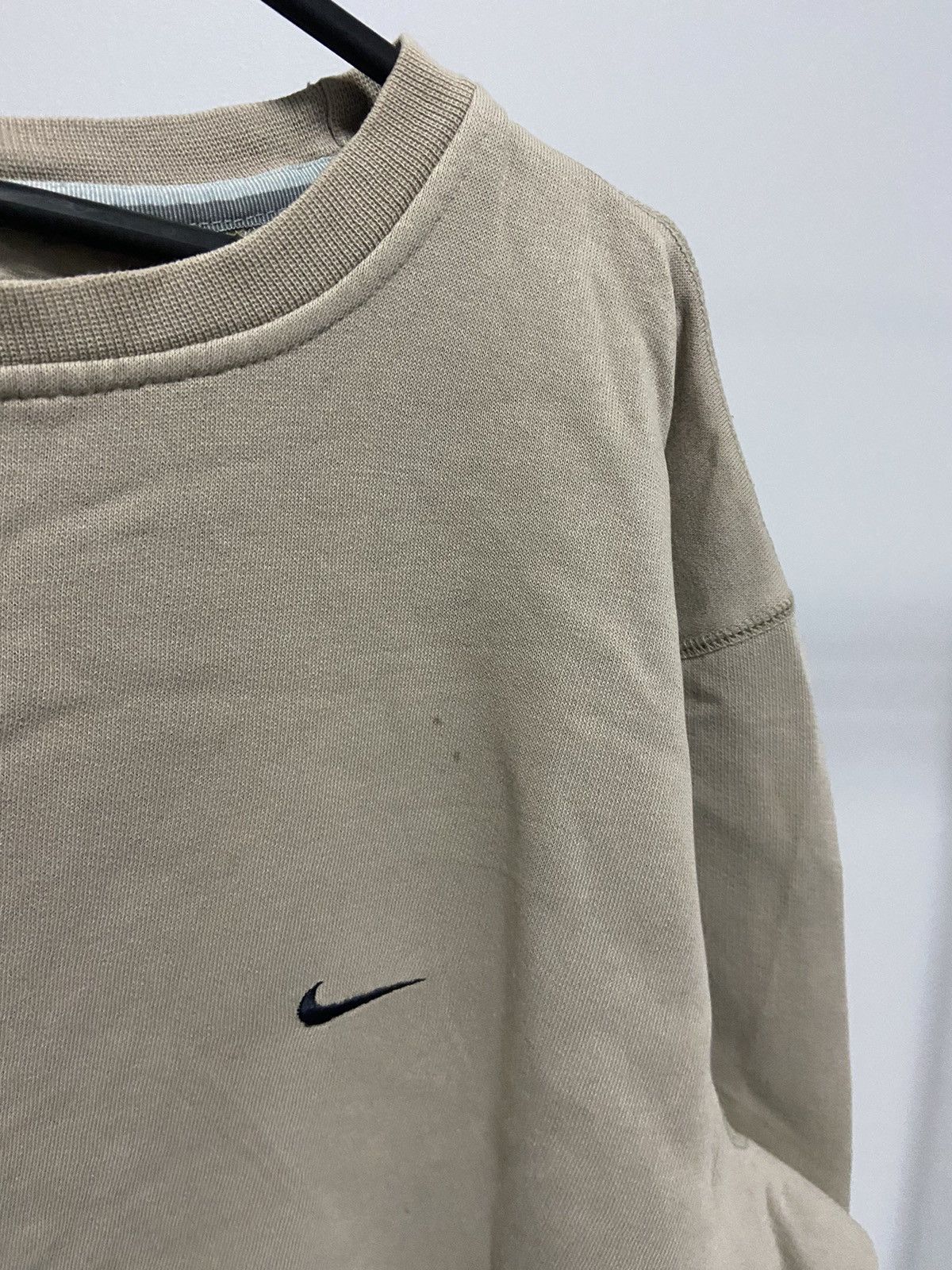Nike × Vintage Nike Sweatshirt small swoosh Logo Vintage 90s Size US XL / EU 56 / 4 - 7 Thumbnail