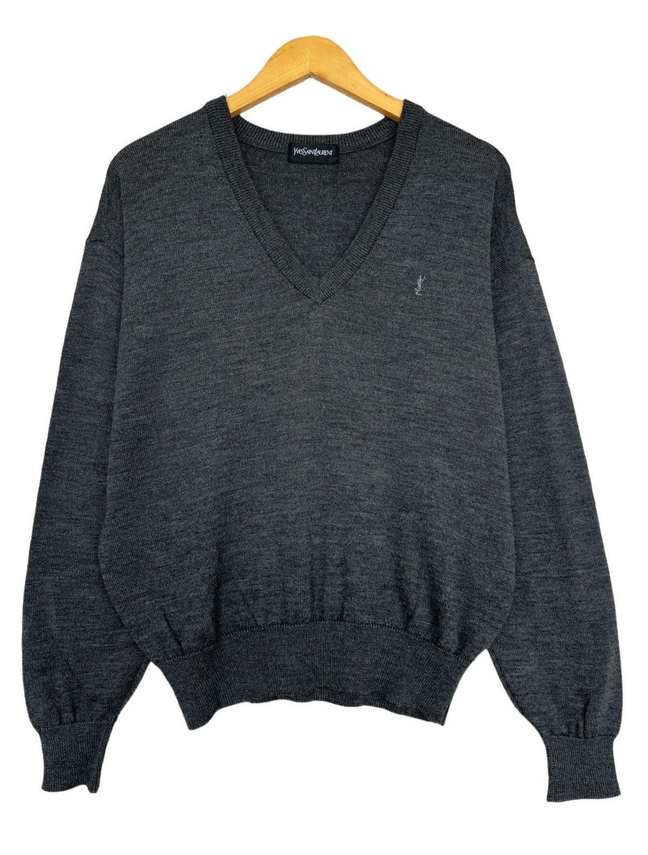 Yves Saint Laurent YSL Sweater Knit Yves Saint Laurent Sweater Size US M / EU 48-50 / 2 - 1 Thumbnail