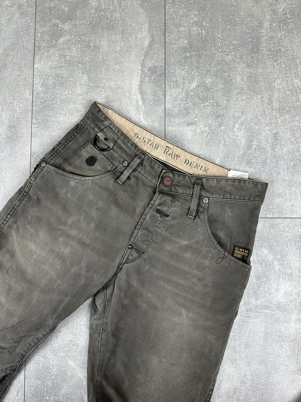 G-Star G Star Raw Japanese Fade Denim Jeans Pants Y2K Size US 30 / EU 46 - 15 Thumbnail
