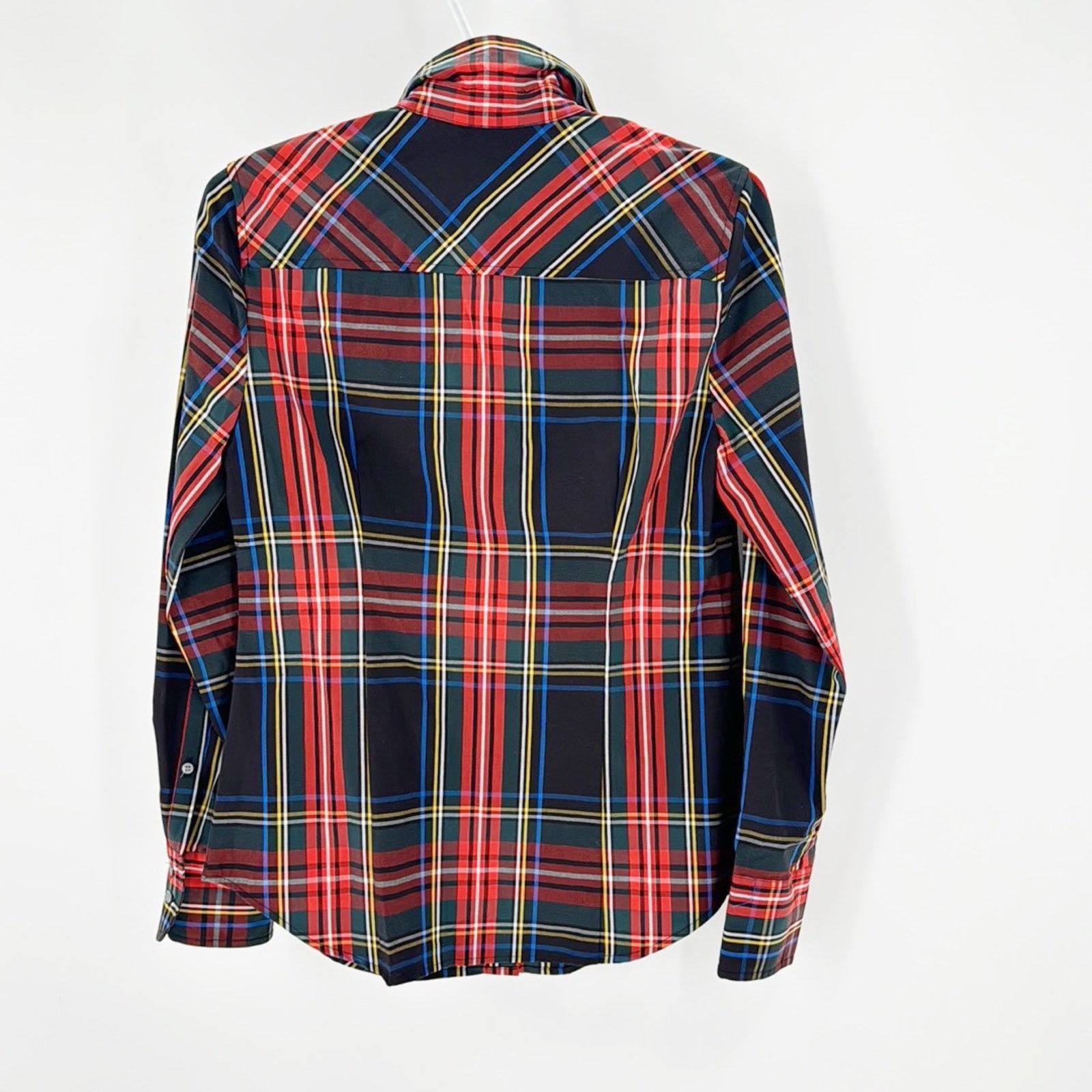 J.Crew J.CREW Slim-fit stretch poplin shirt in Stewart tartan sz 4 Size S / US 4 / IT 40 - 2 Thumbnail