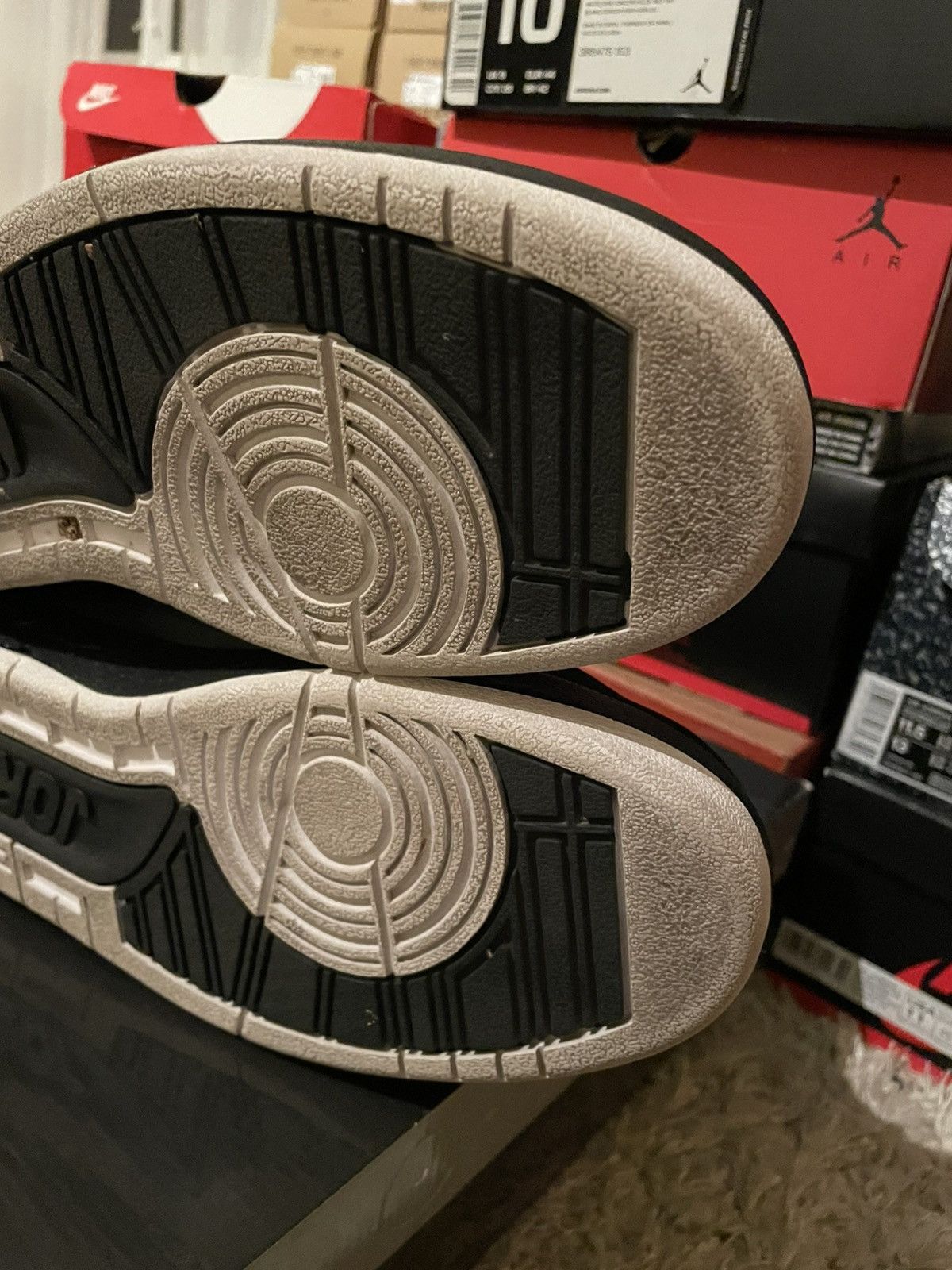 Jordan Brand Jordan 2 QF Black White Size US 8.5 / EU 41-42 - 10 Thumbnail
