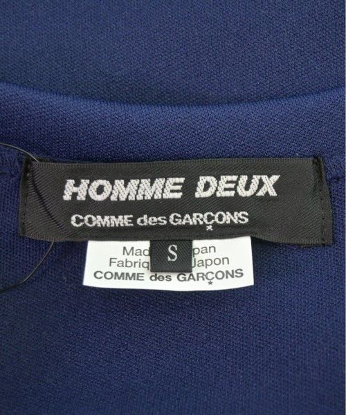 Comme des Garcons Homme Deux T-Shirts Polyester Crewneck Pullover Long Sleeve Navy Blue Size US S / EU 44-46 / 1 - 5 Thumbnail