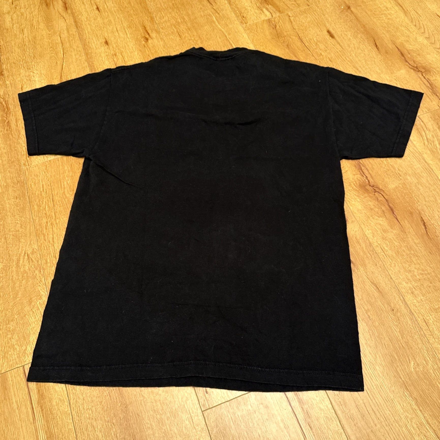 Vintage VTG ODM Y2K Grim Reaper Macabre Graphic Print Black L T Shirt Skull Dark Death Unisex Adults Size US L / EU 52-54 / 3 - 7 Thumbnail
