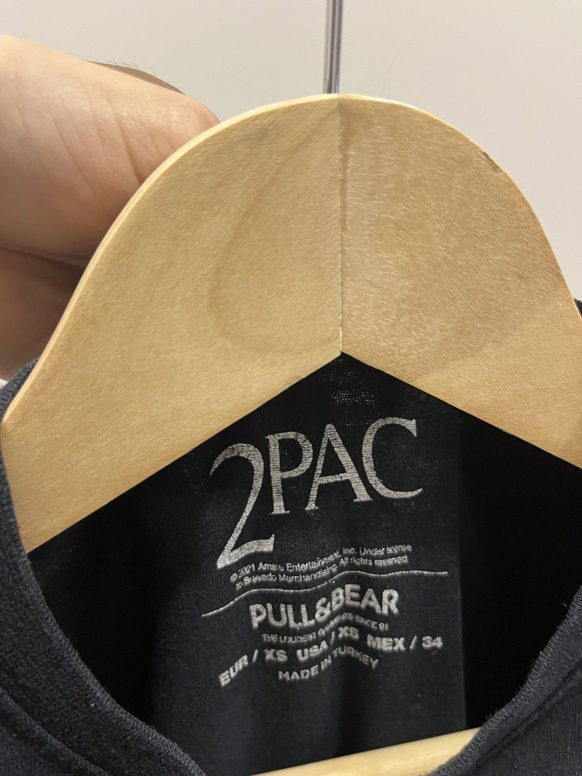 Rap Tees Vintage 2Pac Tupac Shakur Rap Tee Rare Streetwear aop faded Size US XS / EU 42 / 0 - 4 Thumbnail