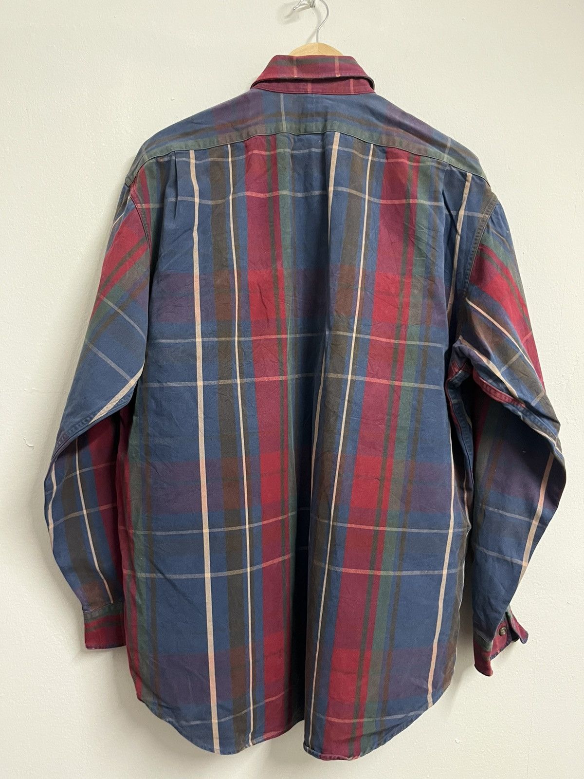 Polo Ralph Lauren VINTAGE 90s🔥 POLO RL OUTDOOR DISTRESSED plaid canvas Size US L / EU 52-54 / 3 - 15 Thumbnail