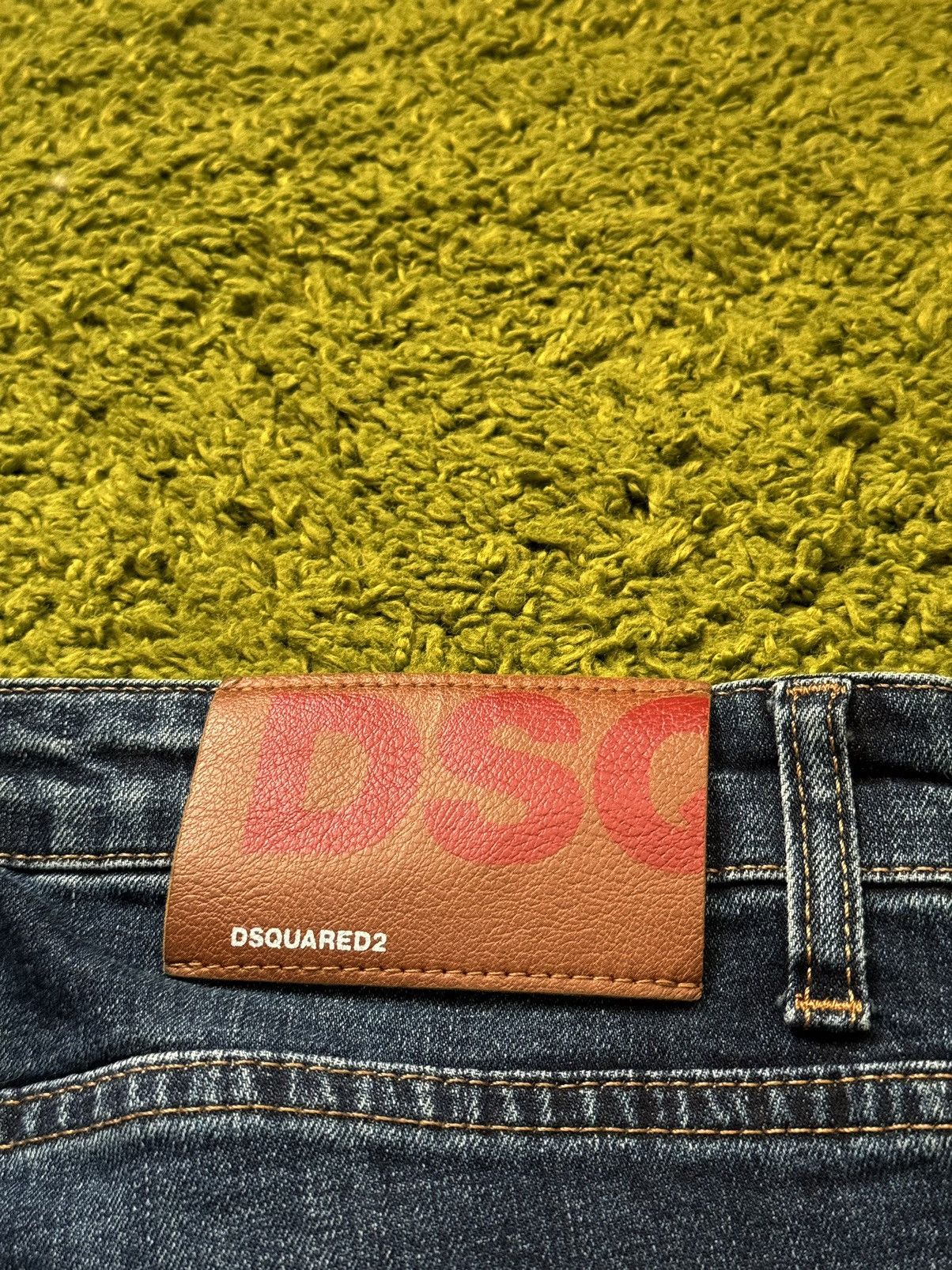 Designer × Dsquared2 Dsquared2 avant garde factory faded painted jeans denim Size US 34 / EU 50 - 7 Thumbnail