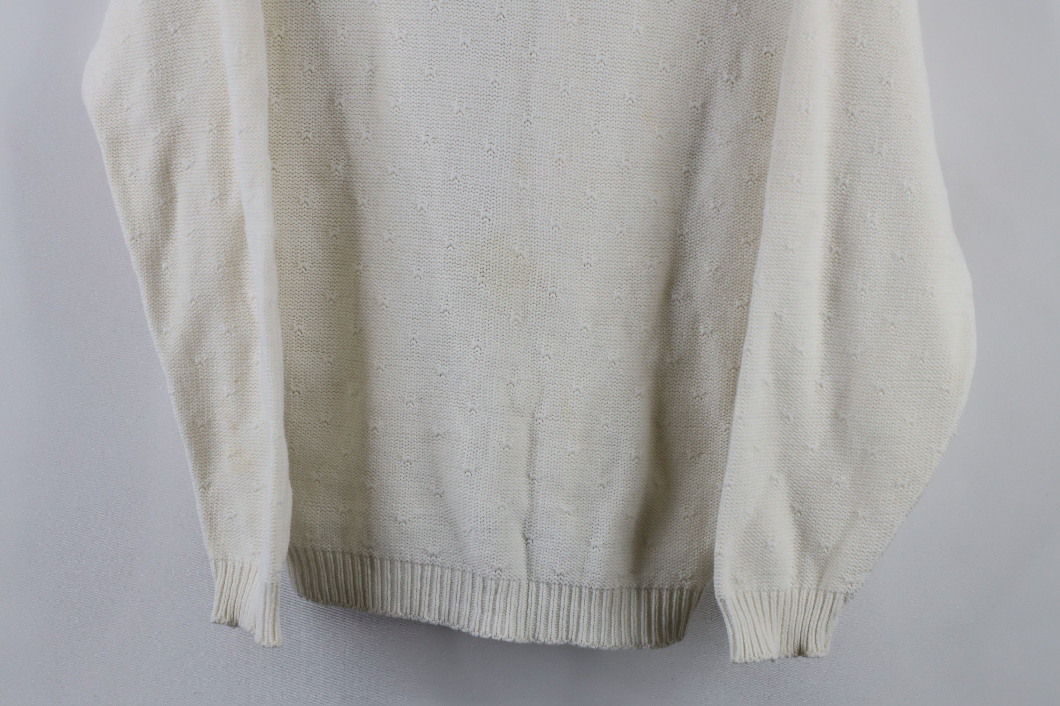 Vintage Vintage 90s Streetwear Back Button Knit Sweater USA Size M / US 6-8 / IT 42-44 - 3 Thumbnail