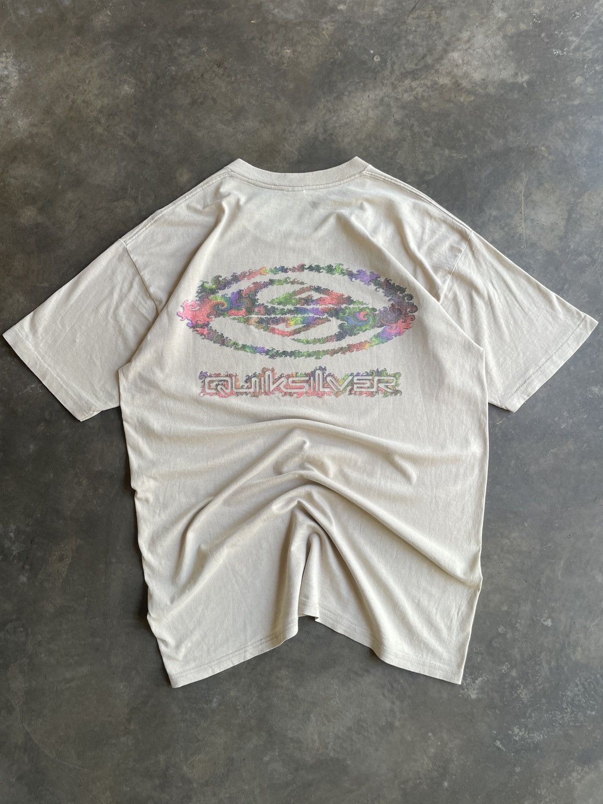 Quiksilver Vintage 90s Quiksiilver Surf Skate T Shirt L fit XL Size US L / EU 52-54 / 3 - 4 Thumbnail