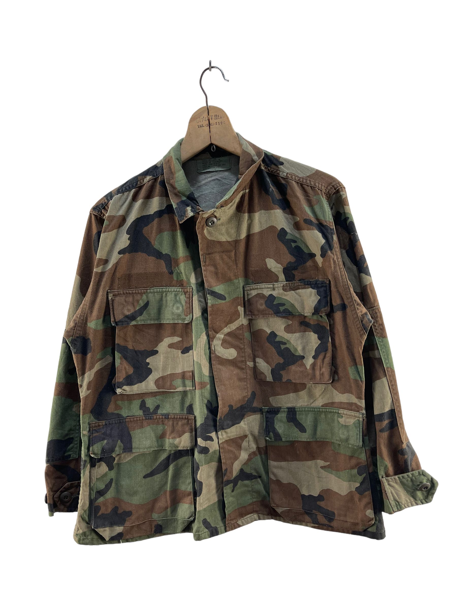 Other Vintage Woodland Camouflage Pattern Coat Combat Jacket Size US XXS / EU 40 - 1 Thumbnail
