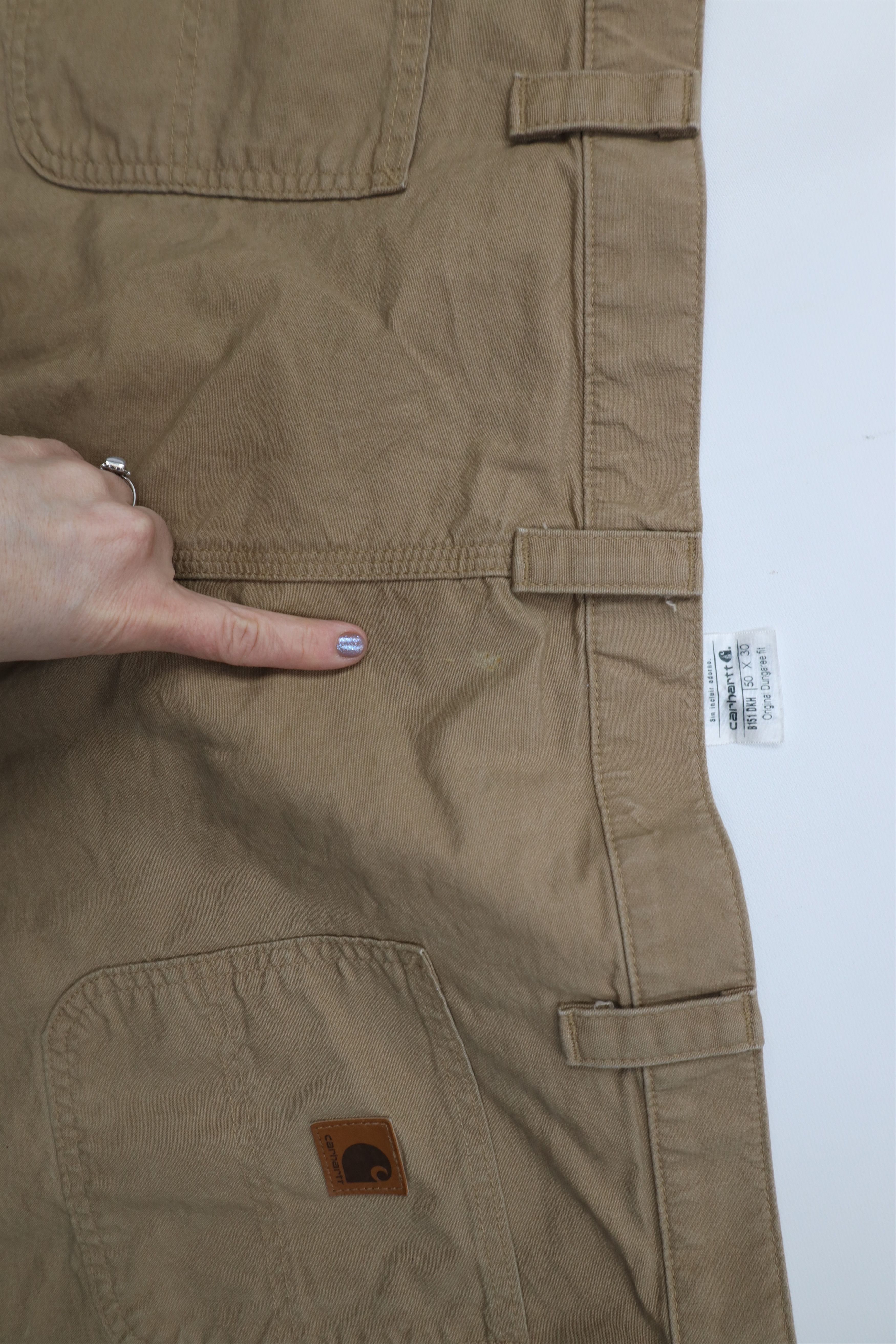 Carhartt Vintage Y2K Carhartt Original Dungaree Wide Leg Pants Brown Size US 44 / EU 60 - 15 Thumbnail