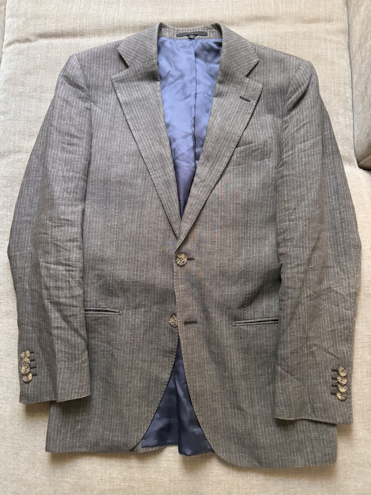 Suitsupply SUITSUPPLY Pure Woven in Italy Linen Jacket Size 36R - 1 Thumbnail