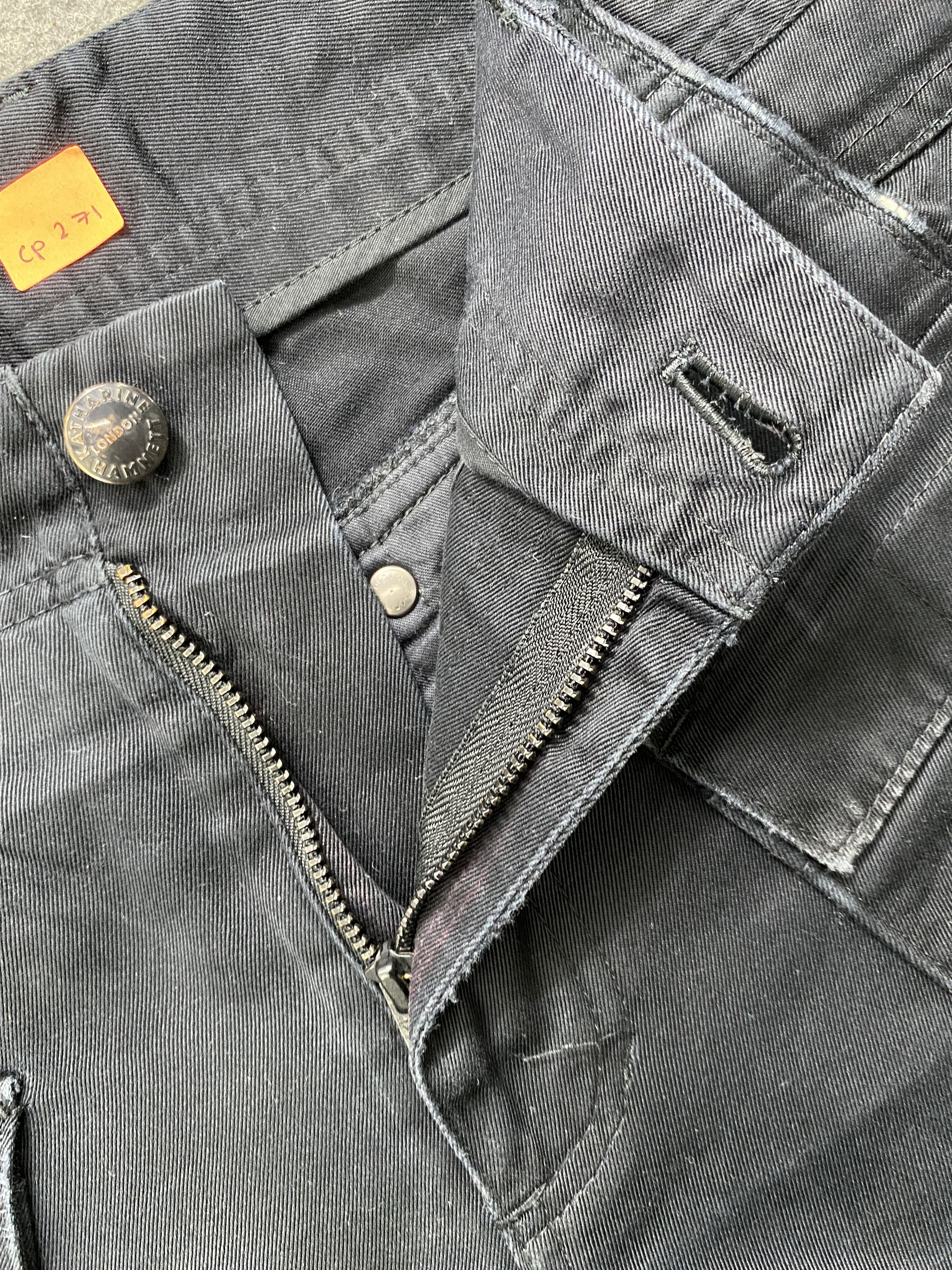 If Six Was Nine Katharine Hamnett London Multipocket Pants -CP271 Size US 32 / EU 48 - 3 Thumbnail