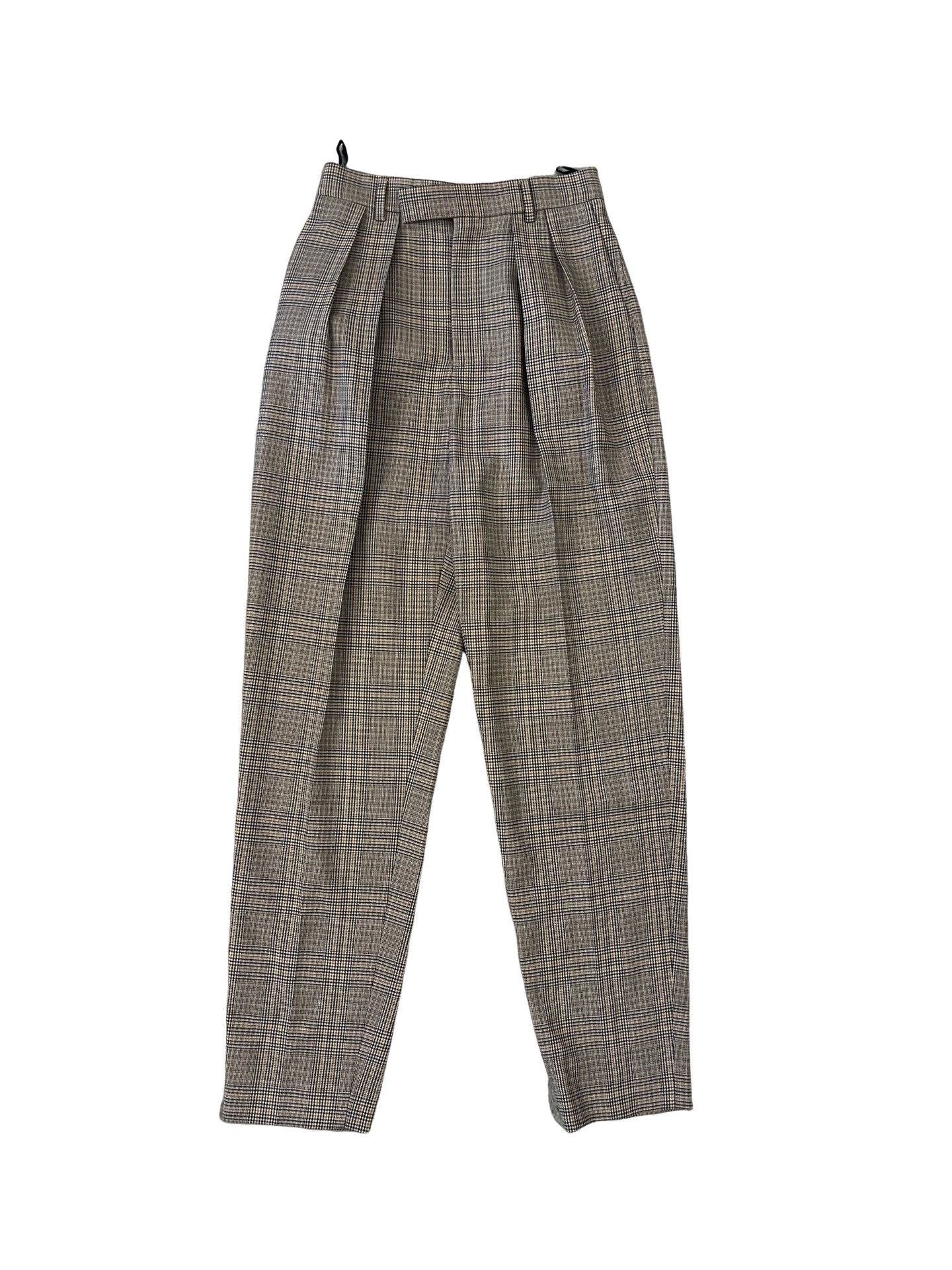 Celine Celine Plaid Wool Pants Size 36 Size 26" / US 2 / IT 38 - 1 Thumbnail