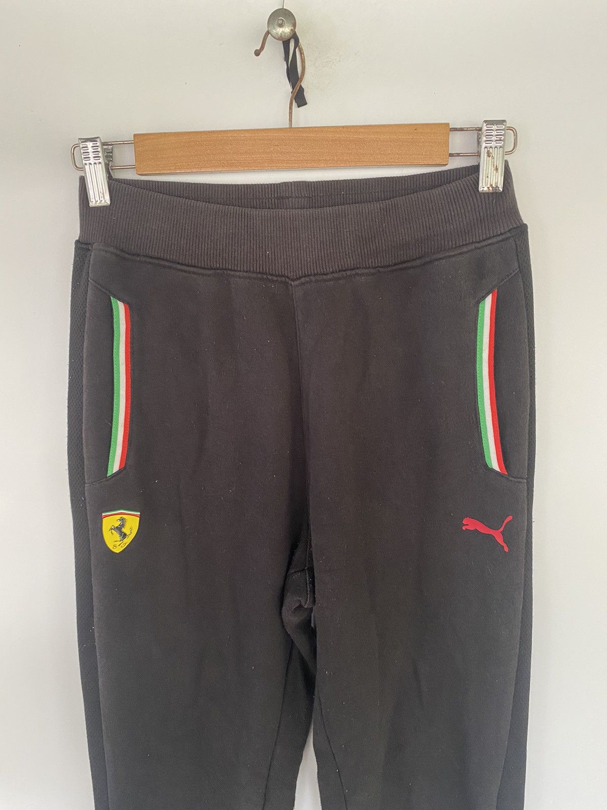 Stussy Puma Ferrari Joggers Pull On Logo Front Elastic Waist Size 25" / US 0 / IT 36 - 5 Thumbnail