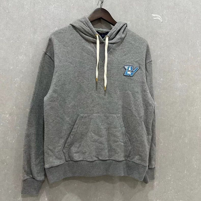 Louis Vuitton Louis Vuitton Grey logo hoodie Size US XS / EU 42 / 0 - 2 Thumbnail