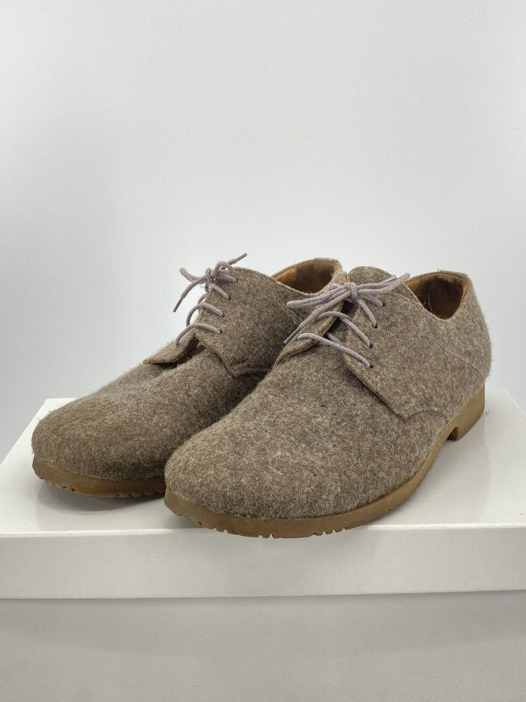 Wool Derby´s Casual Leather Shoes