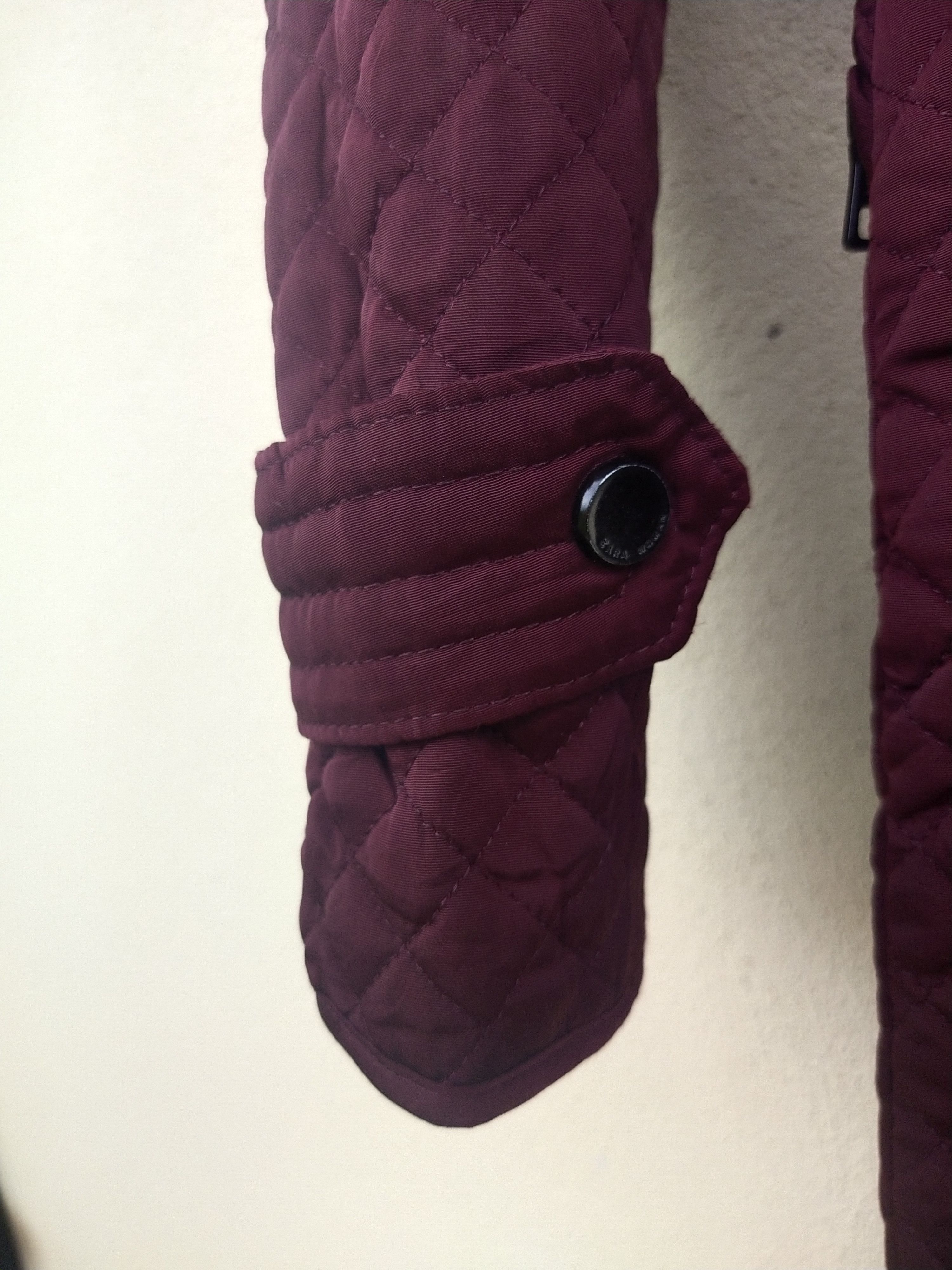 Zara 🔥 Zara Long Quilted Button Jacket Size S / US 4 / IT 40 - 6 Thumbnail