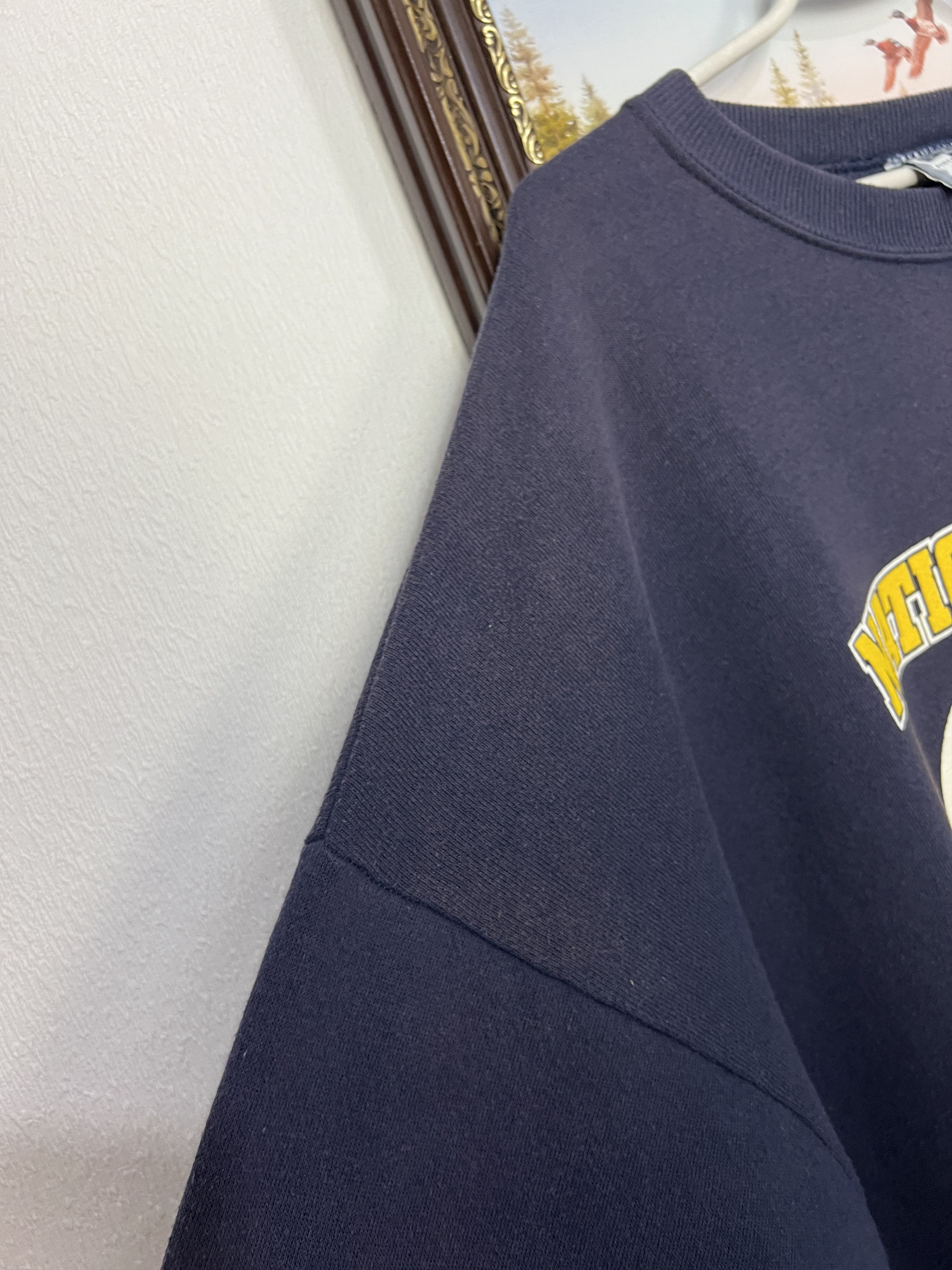Lee Michigan Wolverines Sweatshirt Champions Over Print Crewneck Size US XXL / EU 58 / 5 - 7 Thumbnail