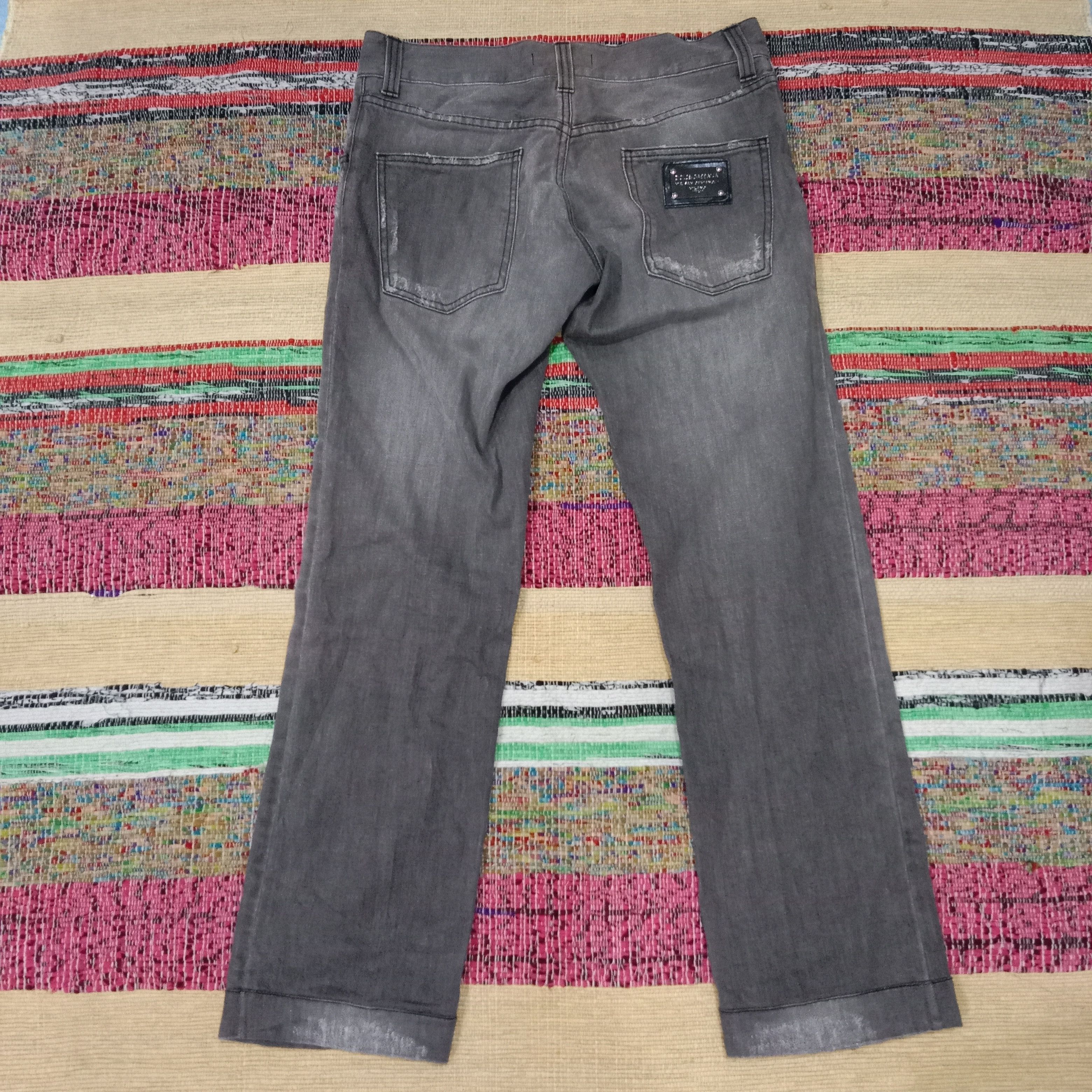 Dolce & Gabbana Dolce and Gabbana jeans pants distressed woman 31 Size 31" - 2 Thumbnail