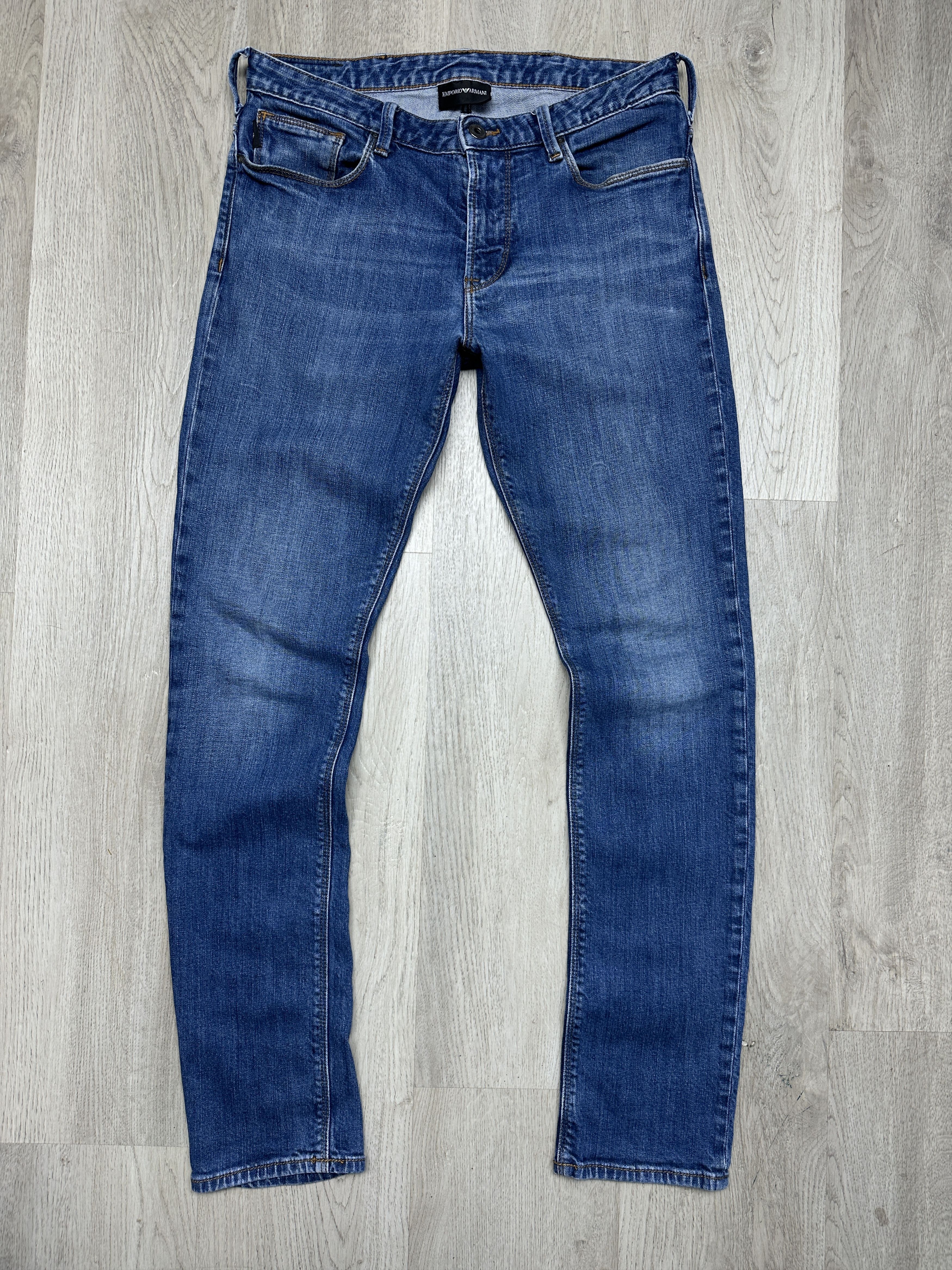 Armani Emporio Armani Mens Denim Pants Jeans Size US 30 / EU 46 - 4 Thumbnail