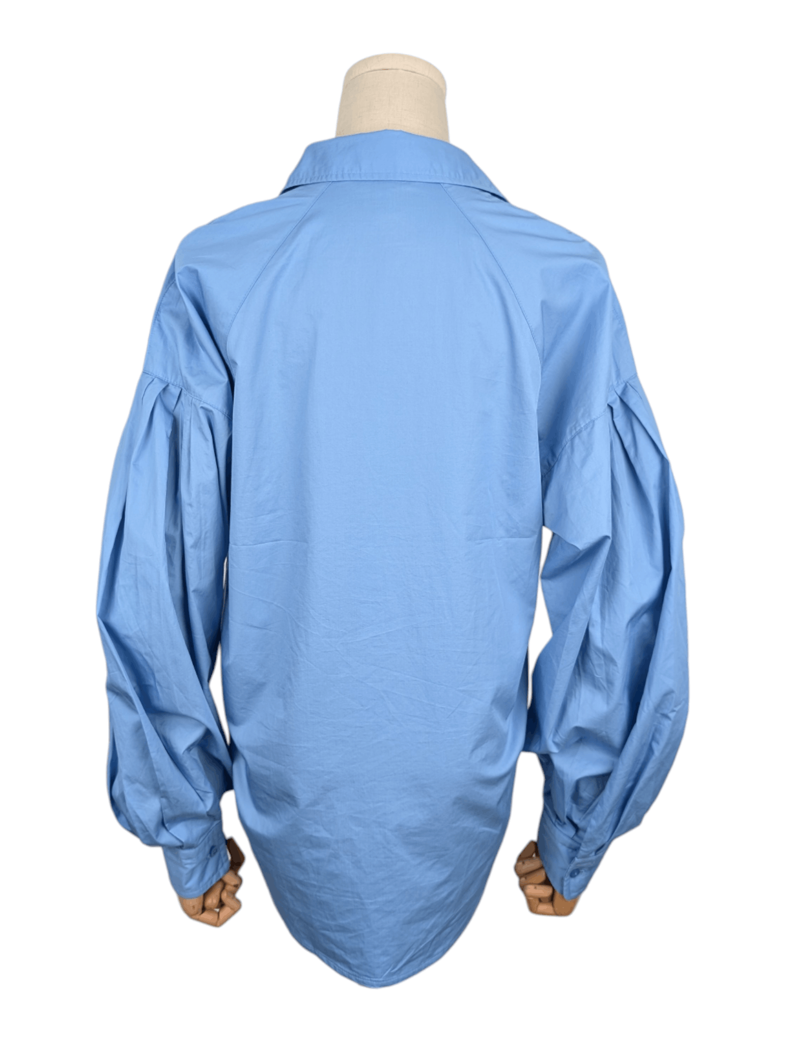 Ralph Lauren Ralph Lauren Light Blue Balloon Sleeves Shirt Size S / US 4 / IT 40 - 2 Thumbnail