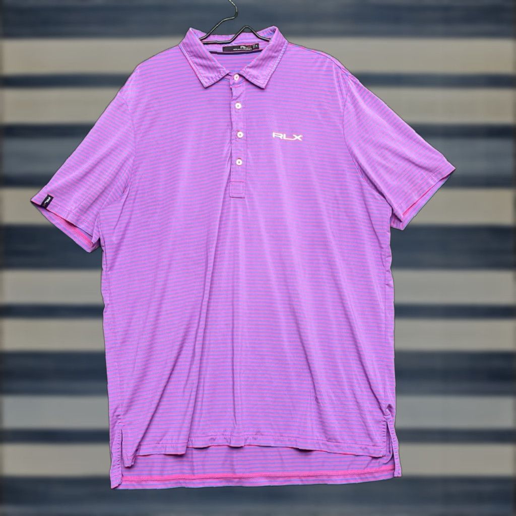 Ralph Lauren VINTAGE RLX Ralph Lauren Golf Polo Shirt Mens XL Extra Large Athletic Sportswear Size US XL / EU 56 / 4 - 1 Thumbnail