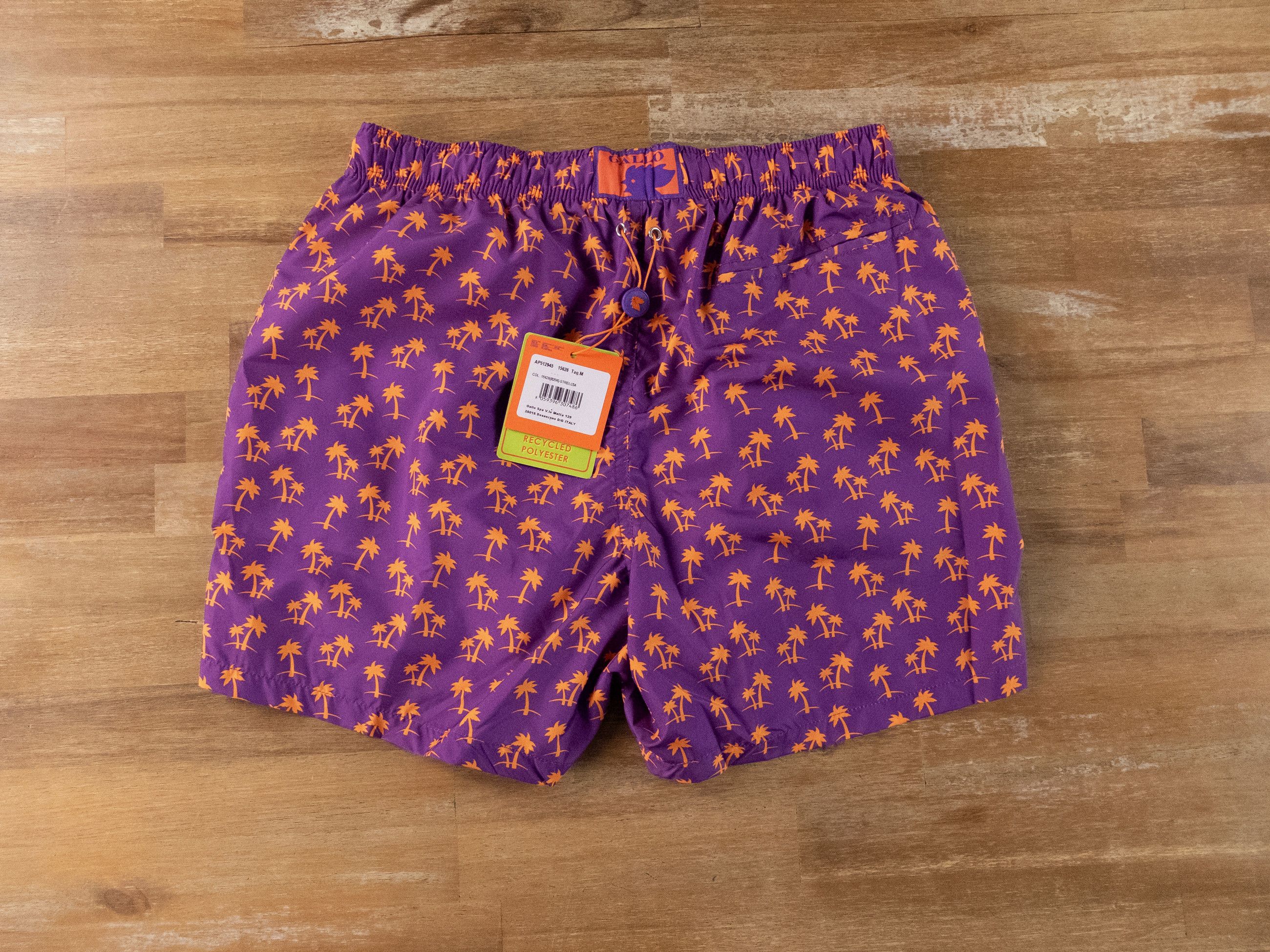 Other GALLO purple palm tree print swim shorts Medium Italy Size US 32 / EU 48 - 7 Thumbnail
