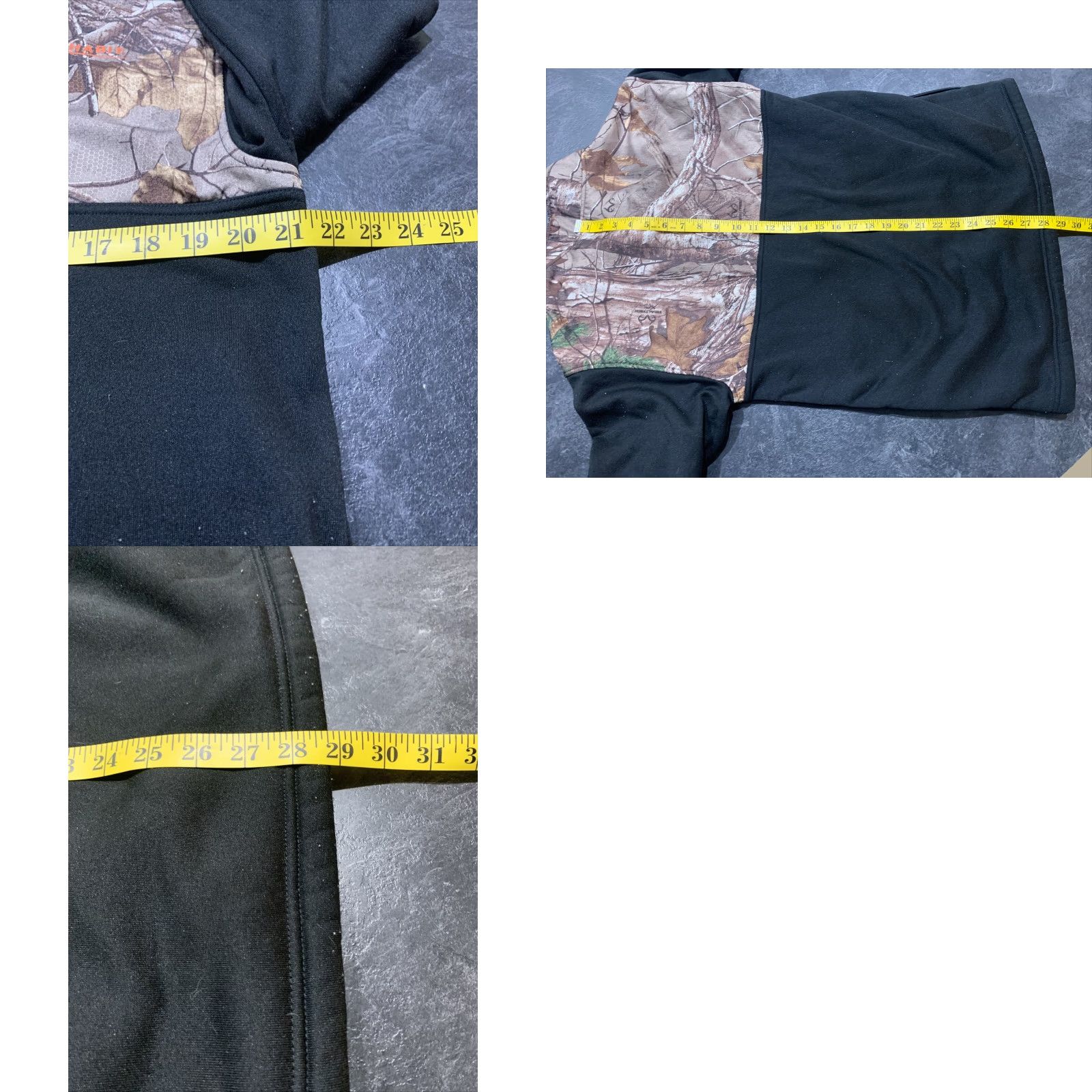 Realtree Habit Realtree Camo Jacket Large Brown Fleece Lined 1/2 Zip Outdoor Men’s Size US L / EU 52-54 / 3 - 8 Thumbnail