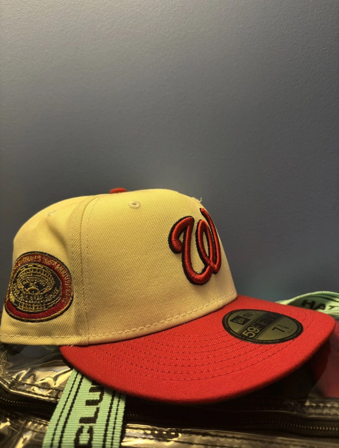 Hat Club Hat Club Exclusive White Dome Collection Nationals 7 3/8 NEW Size ONE SIZE - 1 Thumbnail