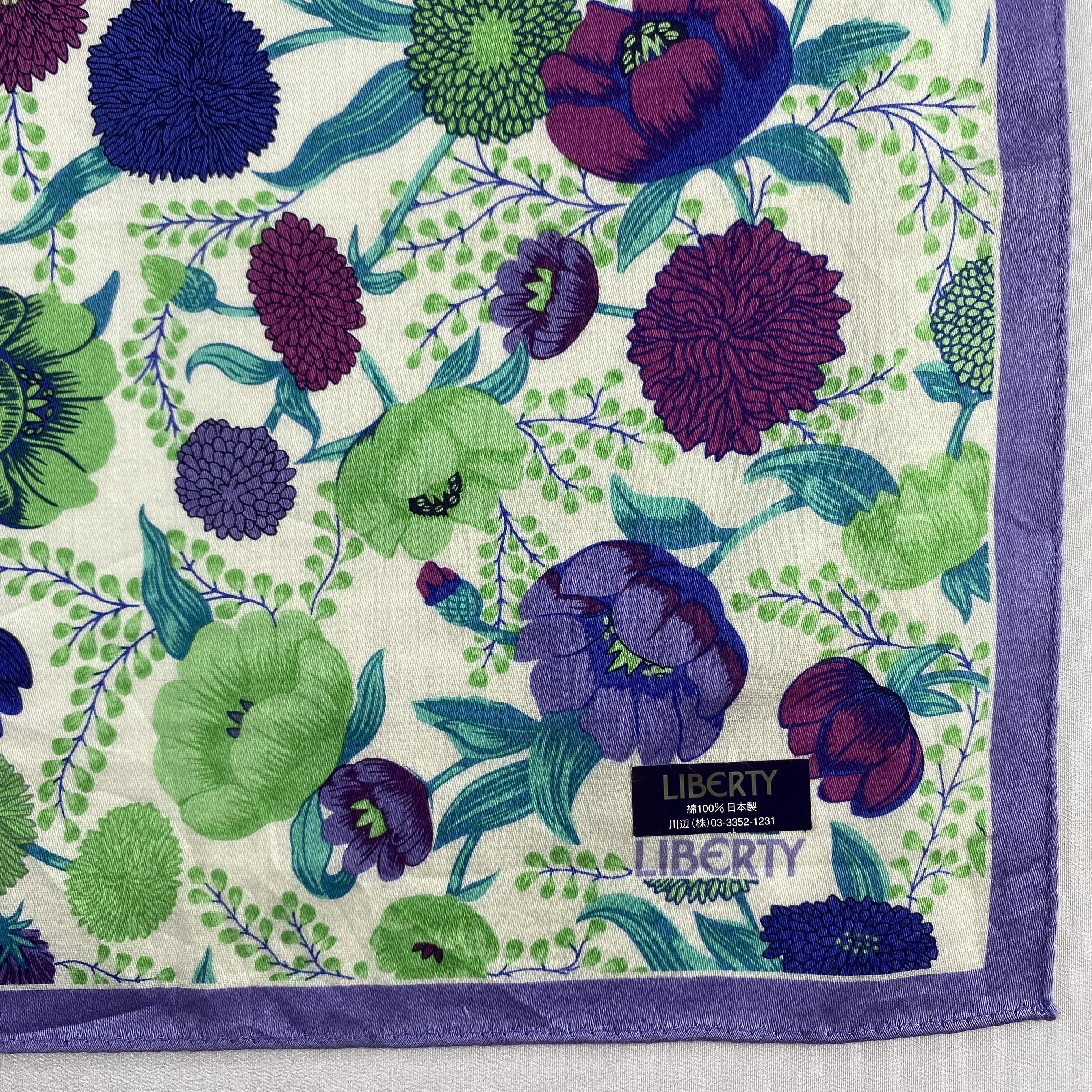 Liberty × Vintage NWT Liberty Neckerchief / Bandana / Handkerchief-P696 Size ONE SIZE - 3 Thumbnail