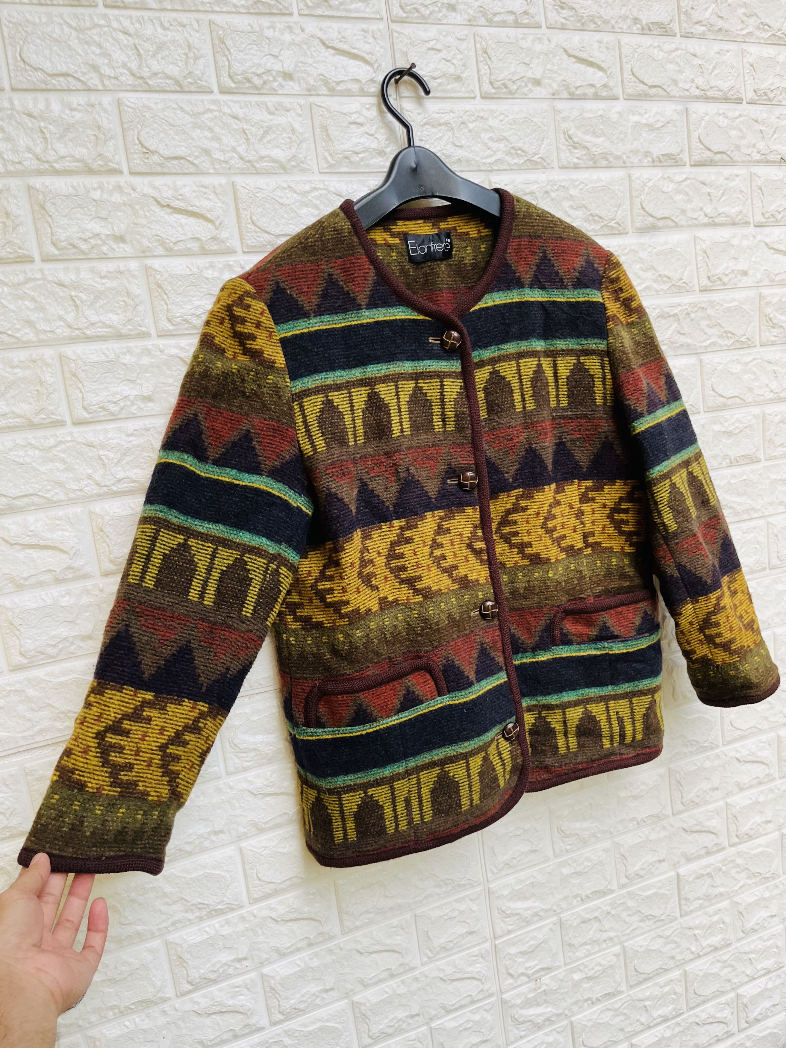 Japanese Brand × Vintage Vintage Elanfrere Japanese Designer Fashion Style Size L / US 10 / IT 46 - 4 Thumbnail