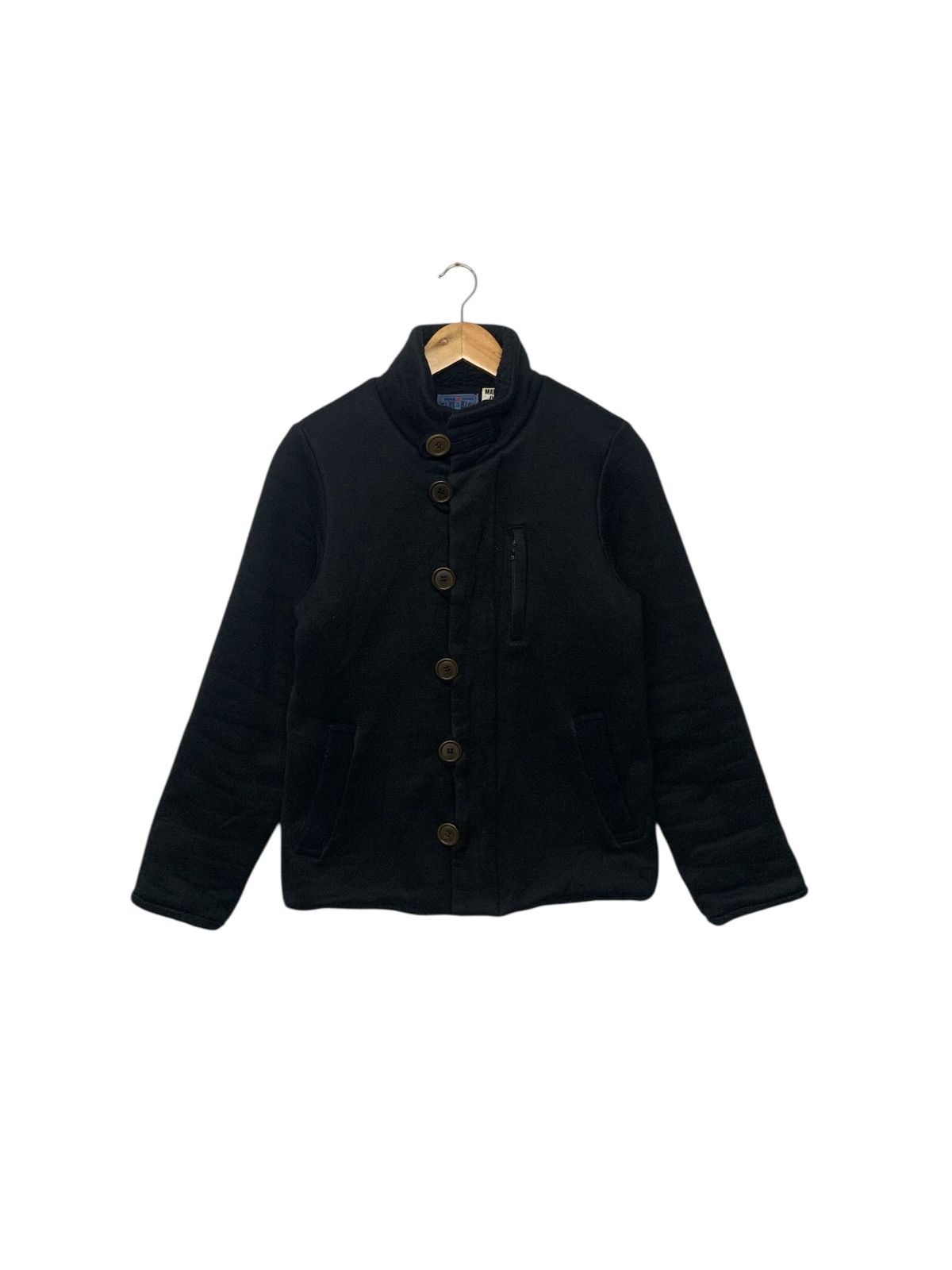 Vintage Blue Blue Japan Arigato Made In Japan Heavy Jacket