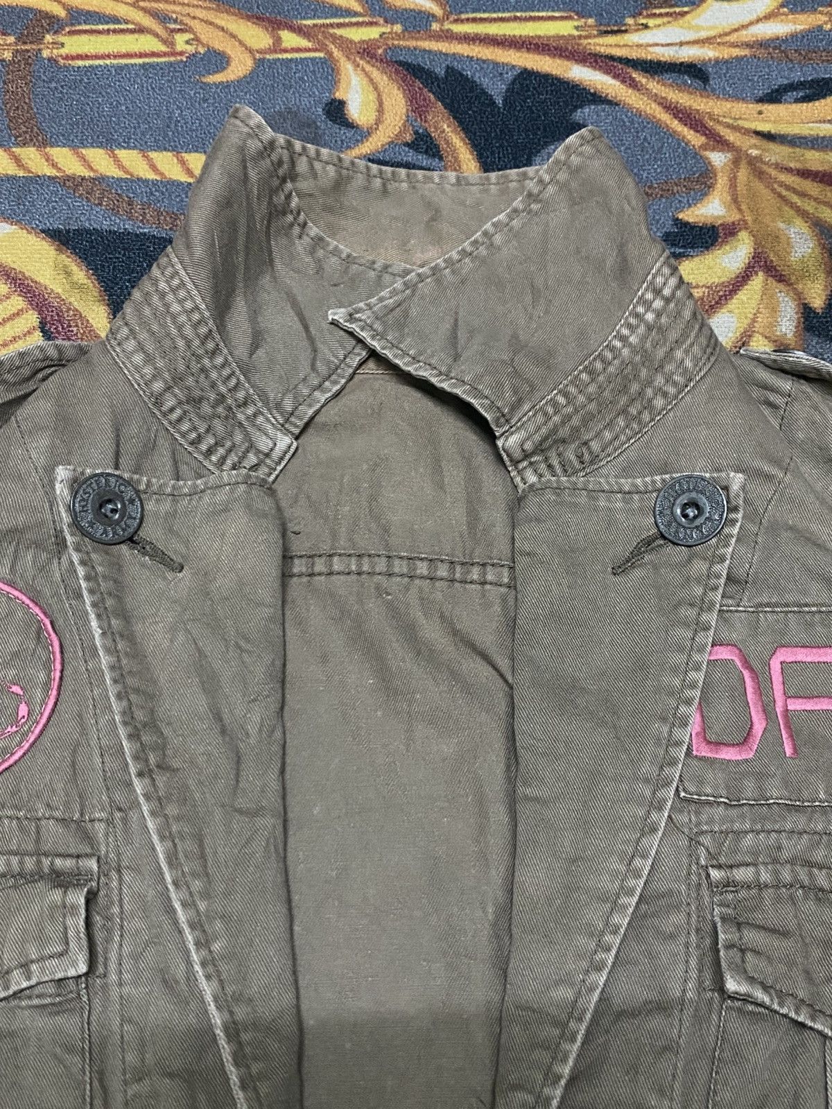 Hysteric Glamour Hysteric Glamour Peanut Butter Motherfxxker Army Jacket Size US S / EU 44-46 / 1 - 7 Thumbnail