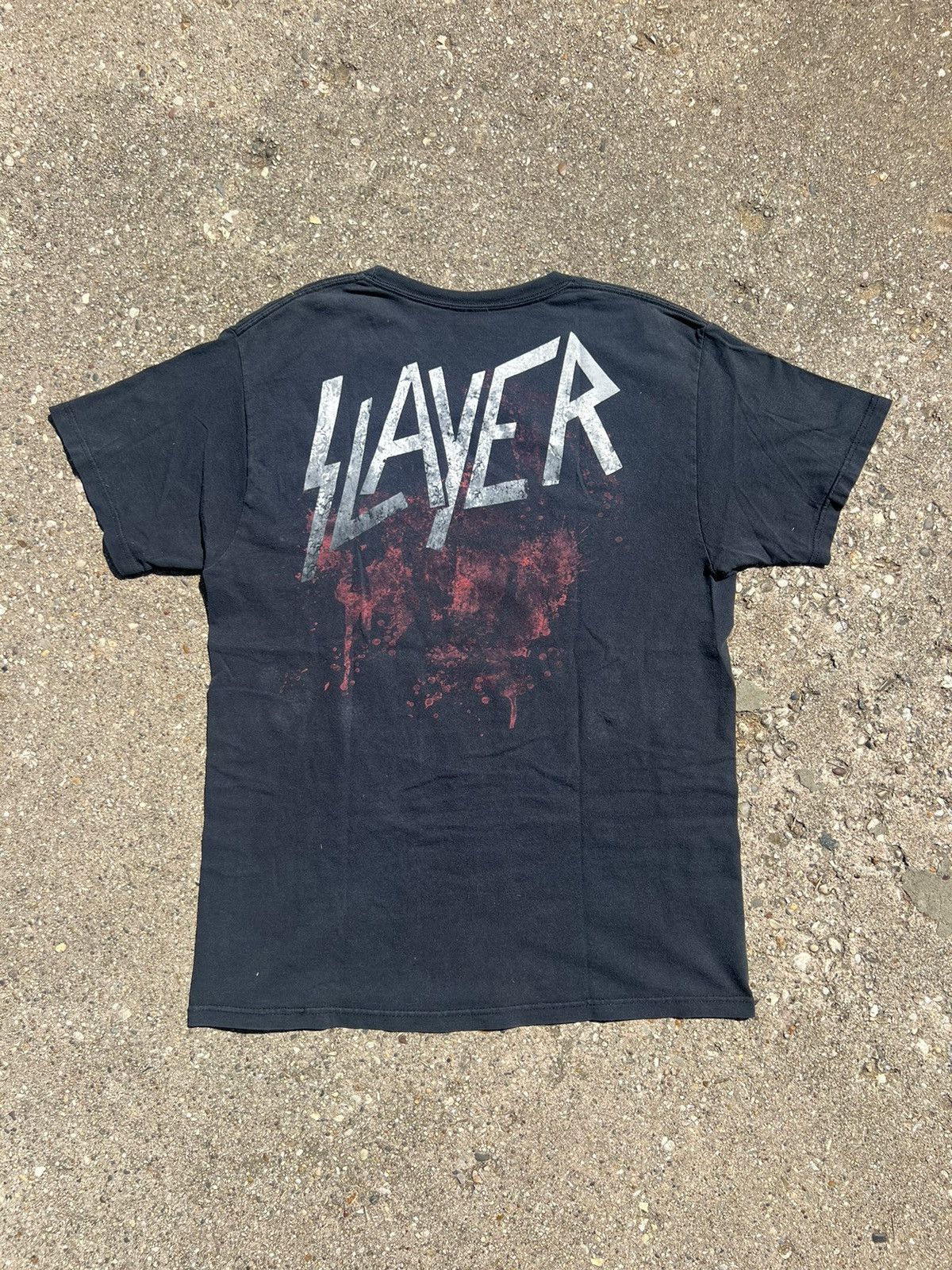 Band Tees × Vintage Vintage Slayer Band T-shirt Size US M / EU 48-50 / 2 - 6 Thumbnail