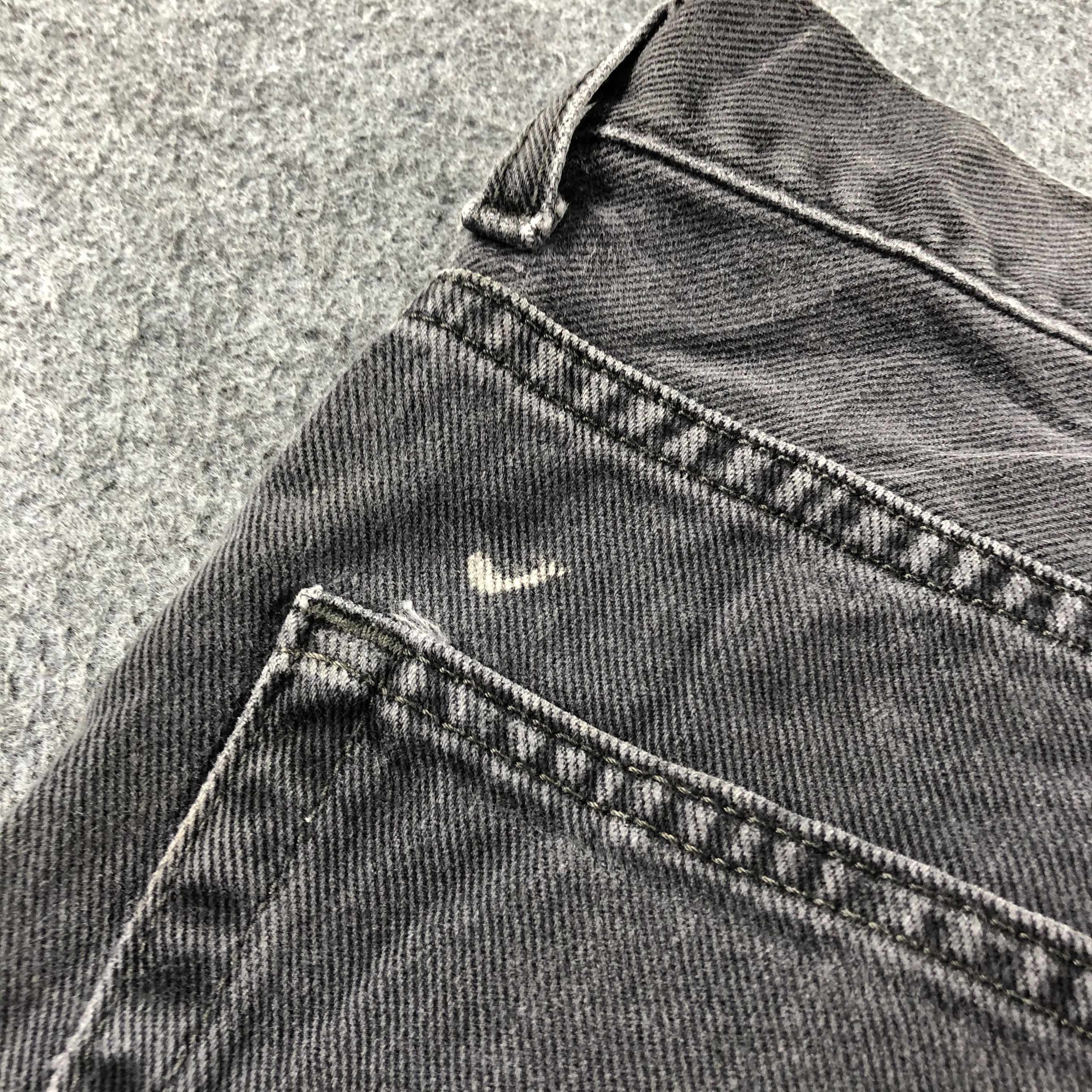 Levi's Vintage Faded Black Levis 550 Jeans-J2601 Size US 36 / EU 52 - 9 Thumbnail