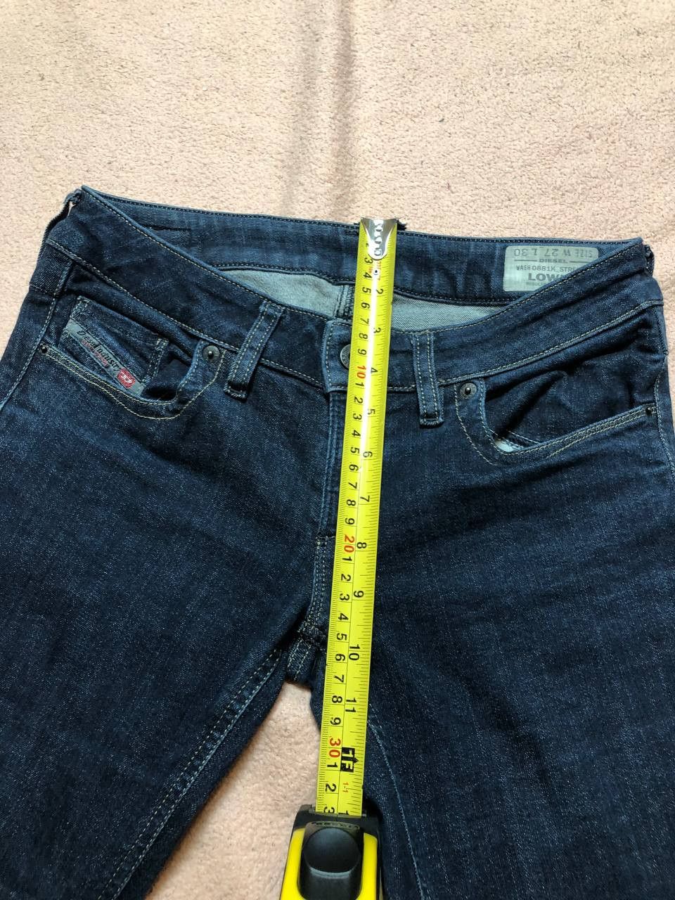 Diesel Diesel LOWKY Jeans Size 27" / US 4 / IT 40 - 10 Thumbnail