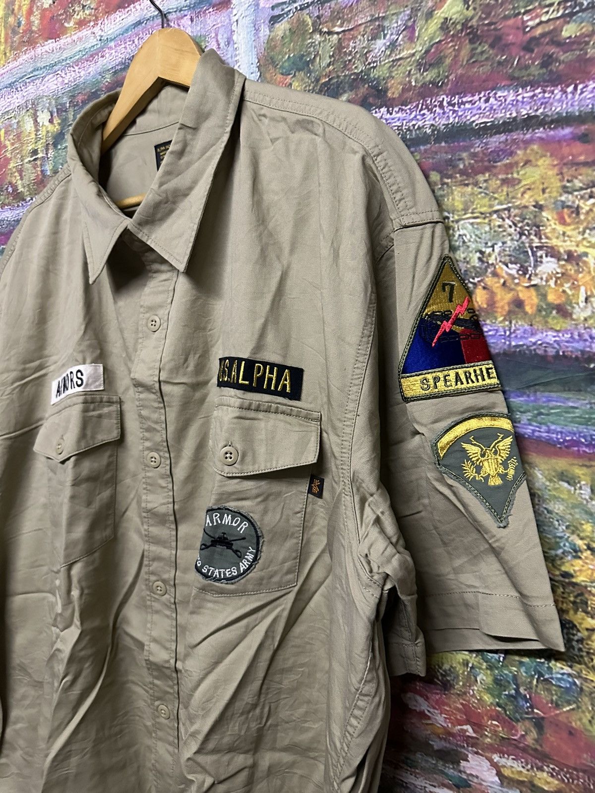 Alpha Industries U.S Alpha Industries Shirt Saiz 5L Size US XXL / EU 58 / 5 - 4 Thumbnail